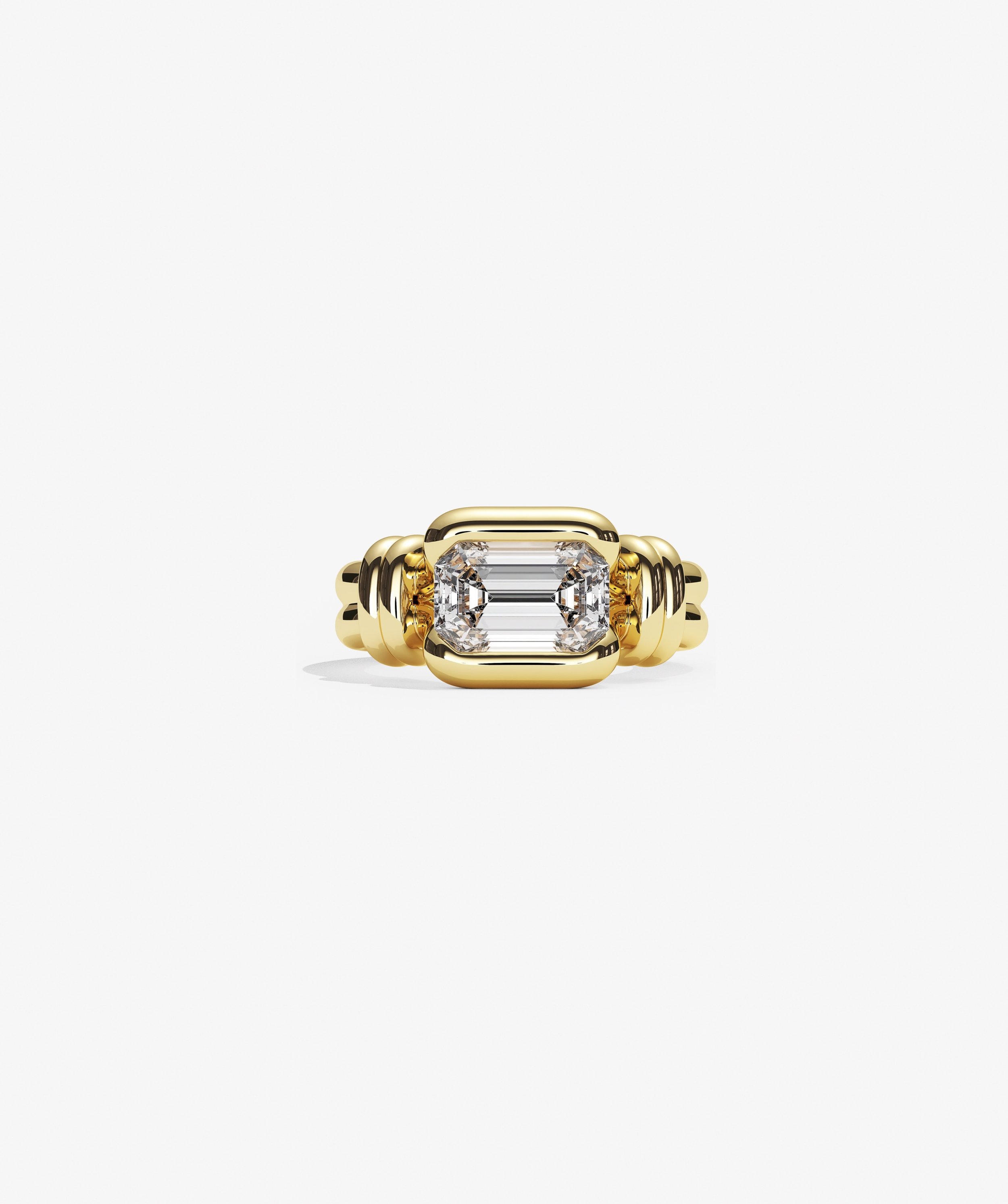 Banyan Diamond Ring East West
