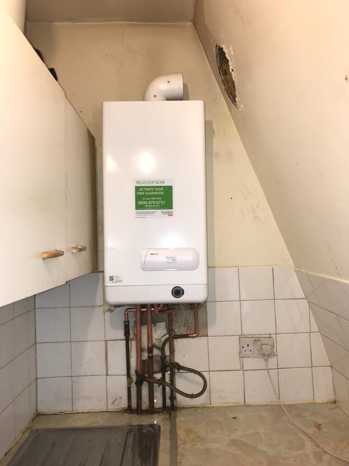 Torrington completed wet room project