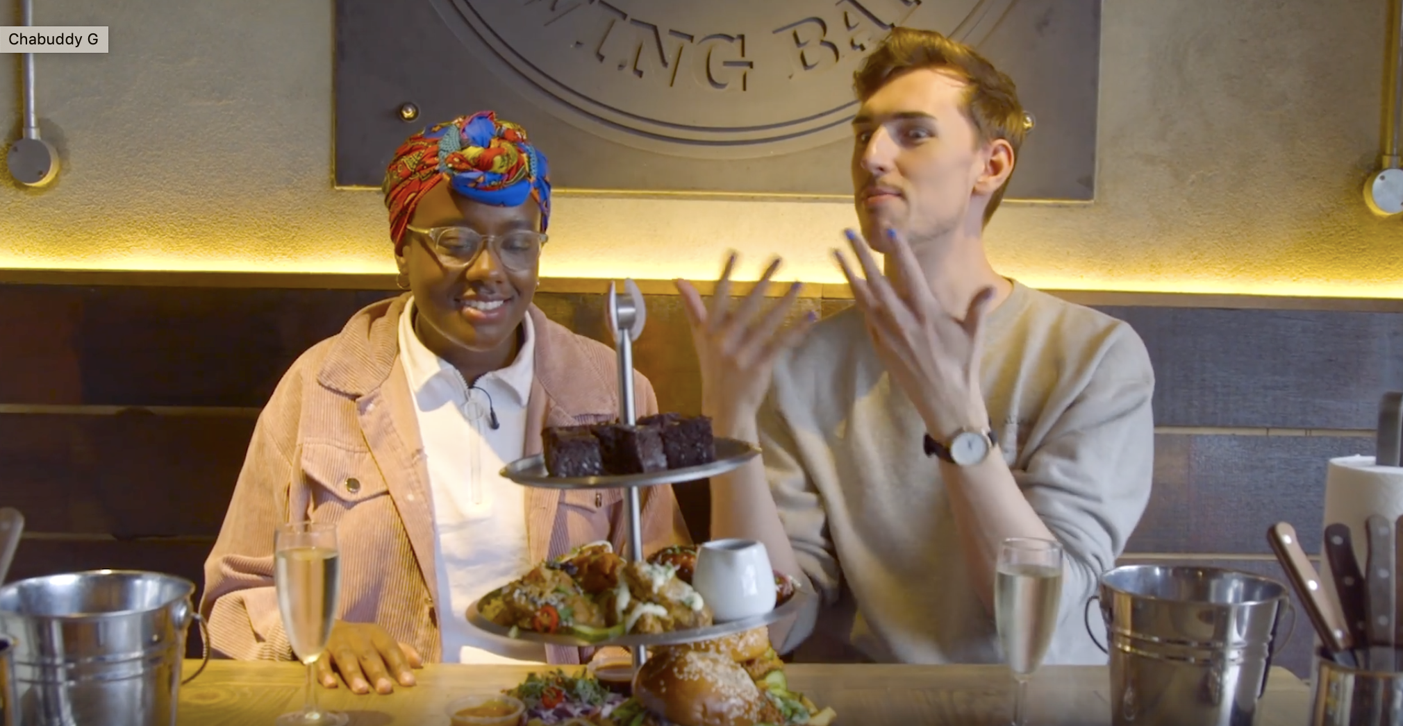 BuzzFeed UK - Chicken Wing Afternoon Tea