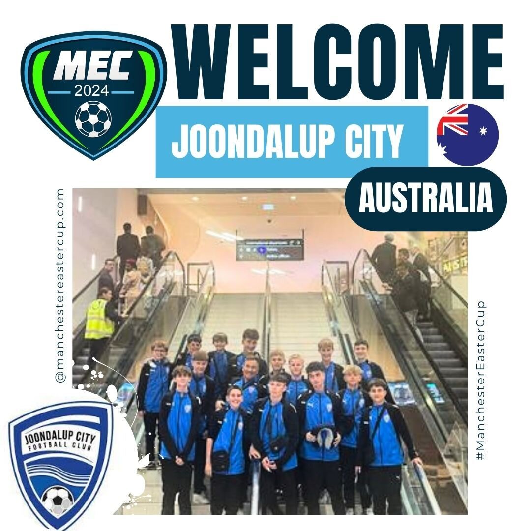 📣📣📣 W E L C O M E! Joondalup City ⚽️👋🦘 🇦🇺
Caught in the act while leaving Perth airport ✈️
Joondalup City are bringing 2 teams and will be playing in Class E and Class F. Thank you so much for sharing this picture with us - have a pleasant fli