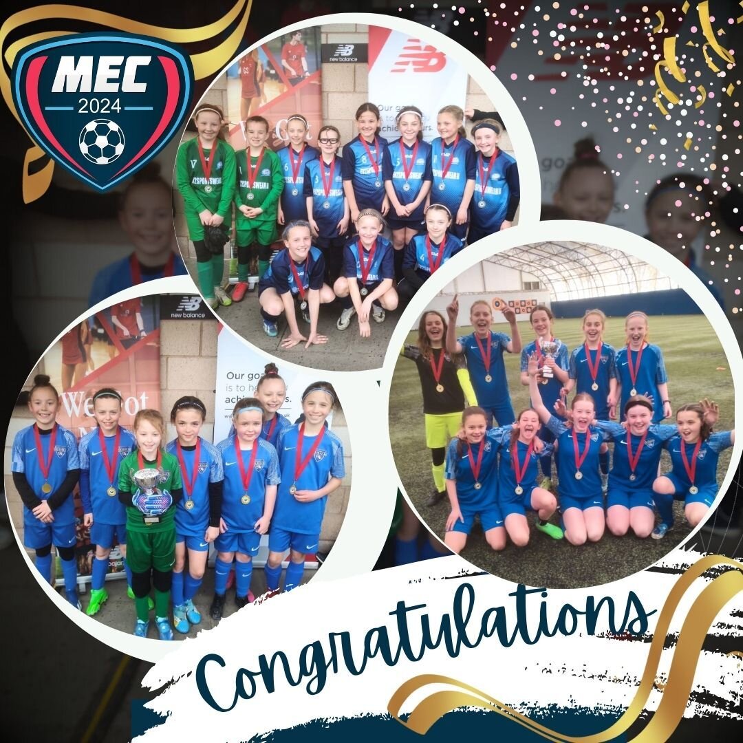 🤩🏆Our first 2024 tournament champions! 👏👏👏
Girls U10 &amp; U12 - Durham Women and Runners Up from West Riding County 
Fantastic day 1 of the New Balance Manchester Easter Cup, impressive standard set by our youngest girls! 
WELL DONE ALL! ❤️⚽️ #