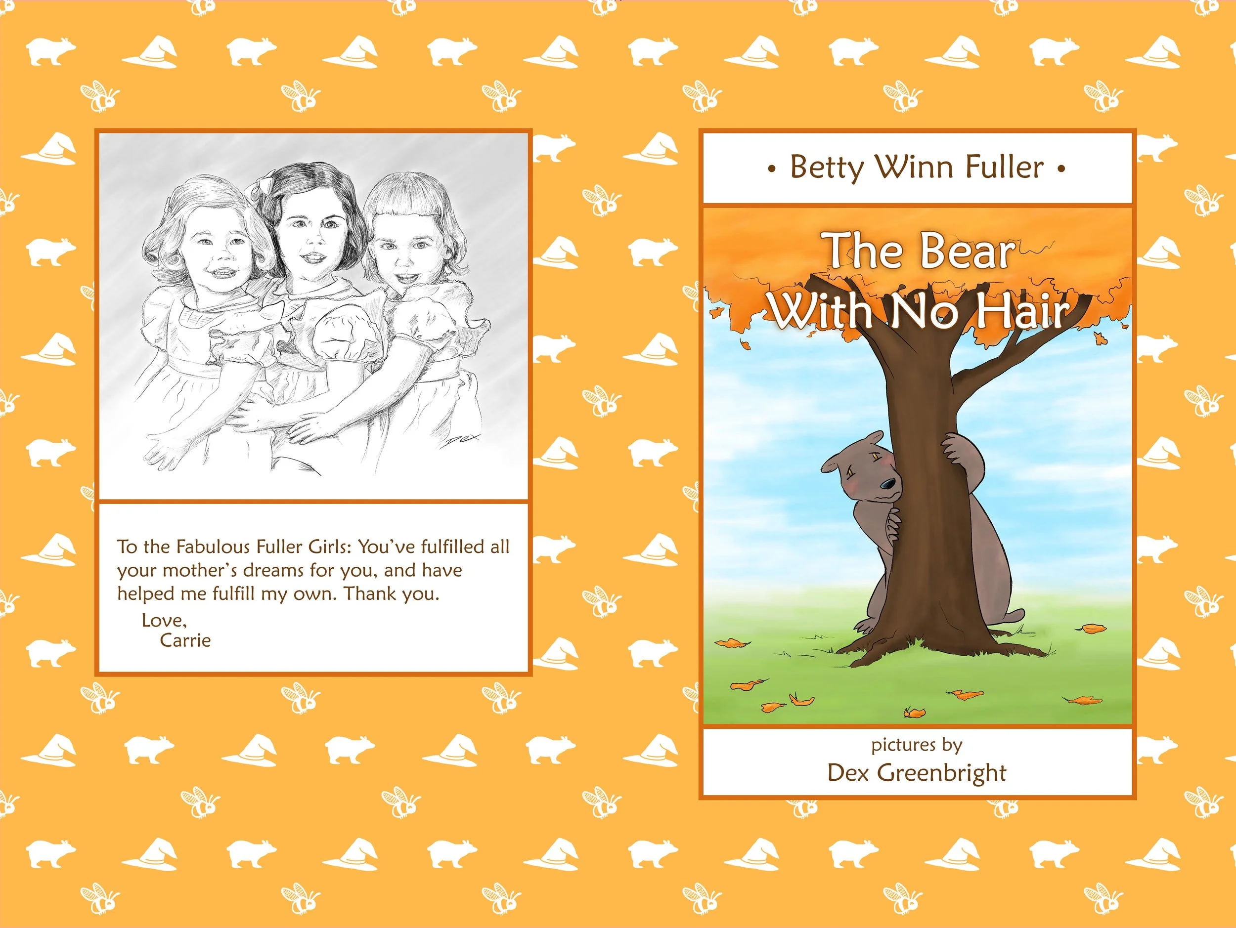 This children's book was a special commission for a family