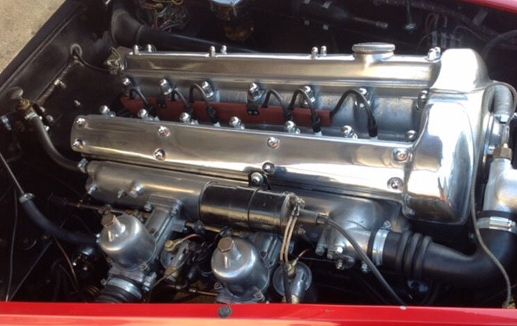 Jaguar XK150 3.4 Roadster Engine