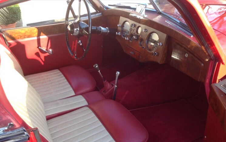 Jaguar XK120 FHC Interior 2