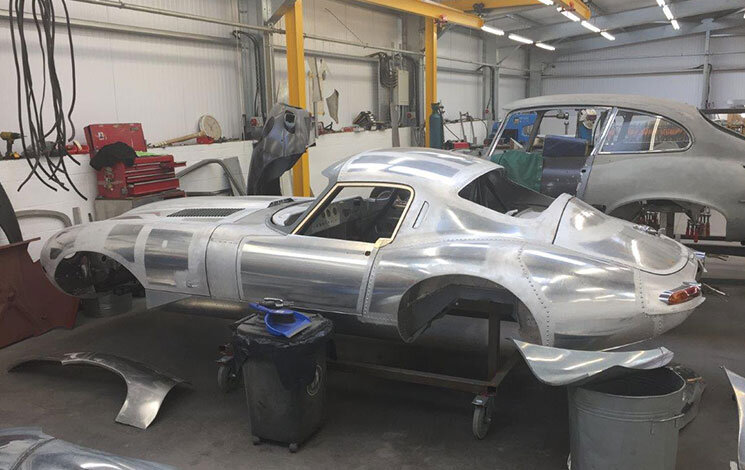 Full Alloy Lightweight E-Type Body Shell