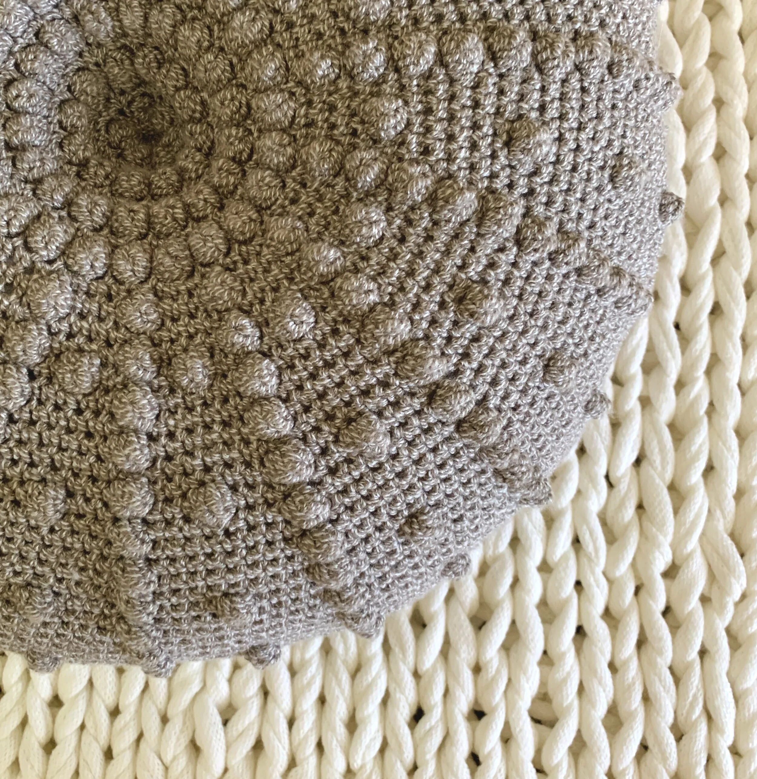 Skipping Stones Pillow Free Crochet Pattern