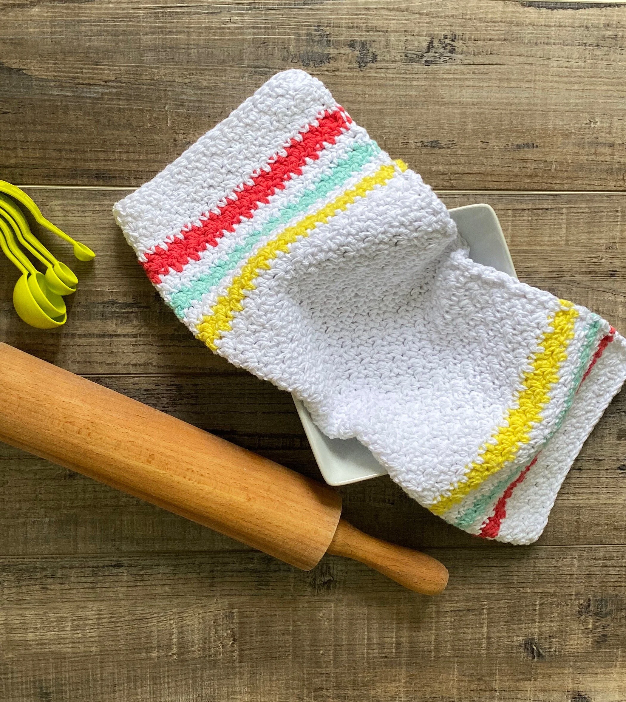 Easy Crochet Hand Towel