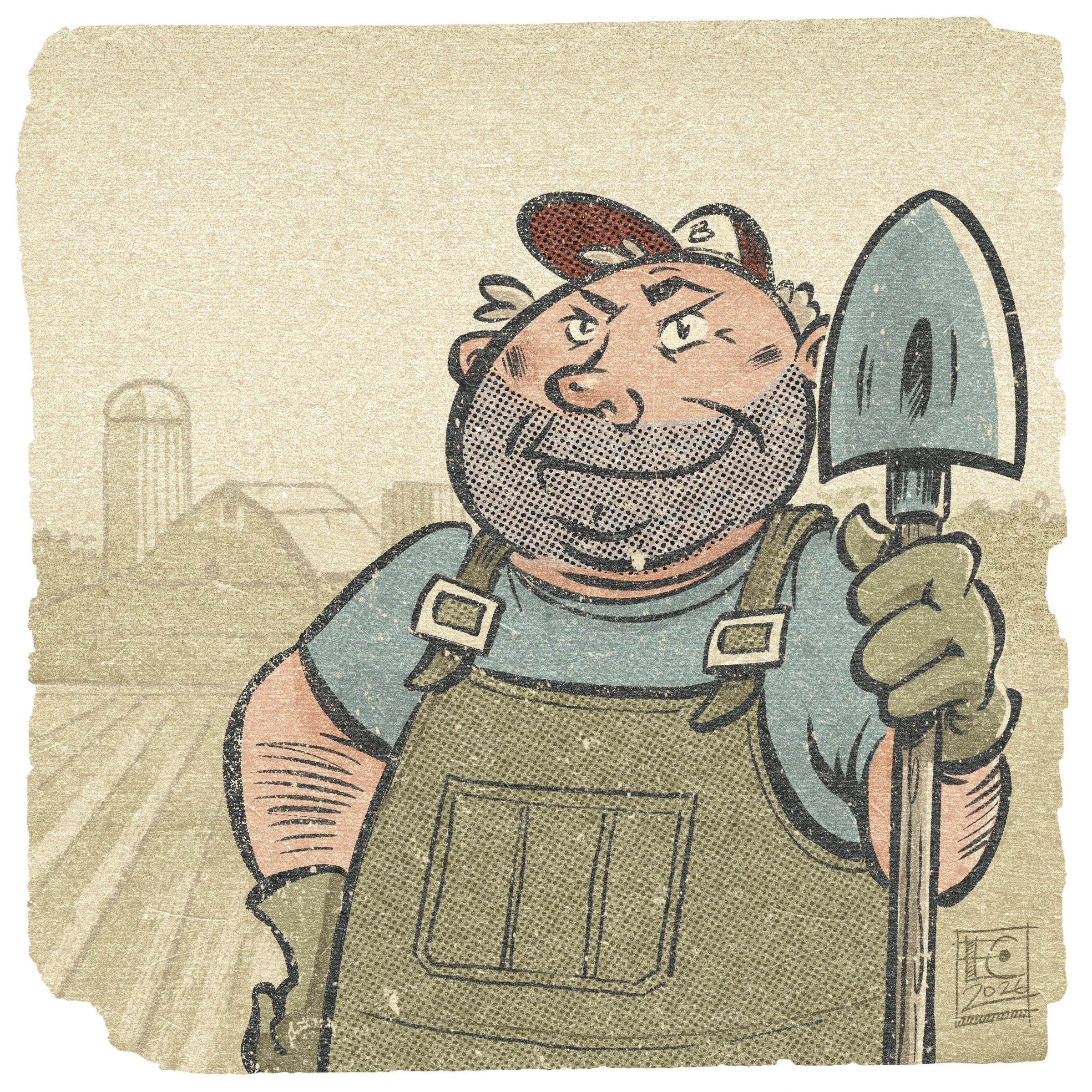 Farmer - Outstanding in his field