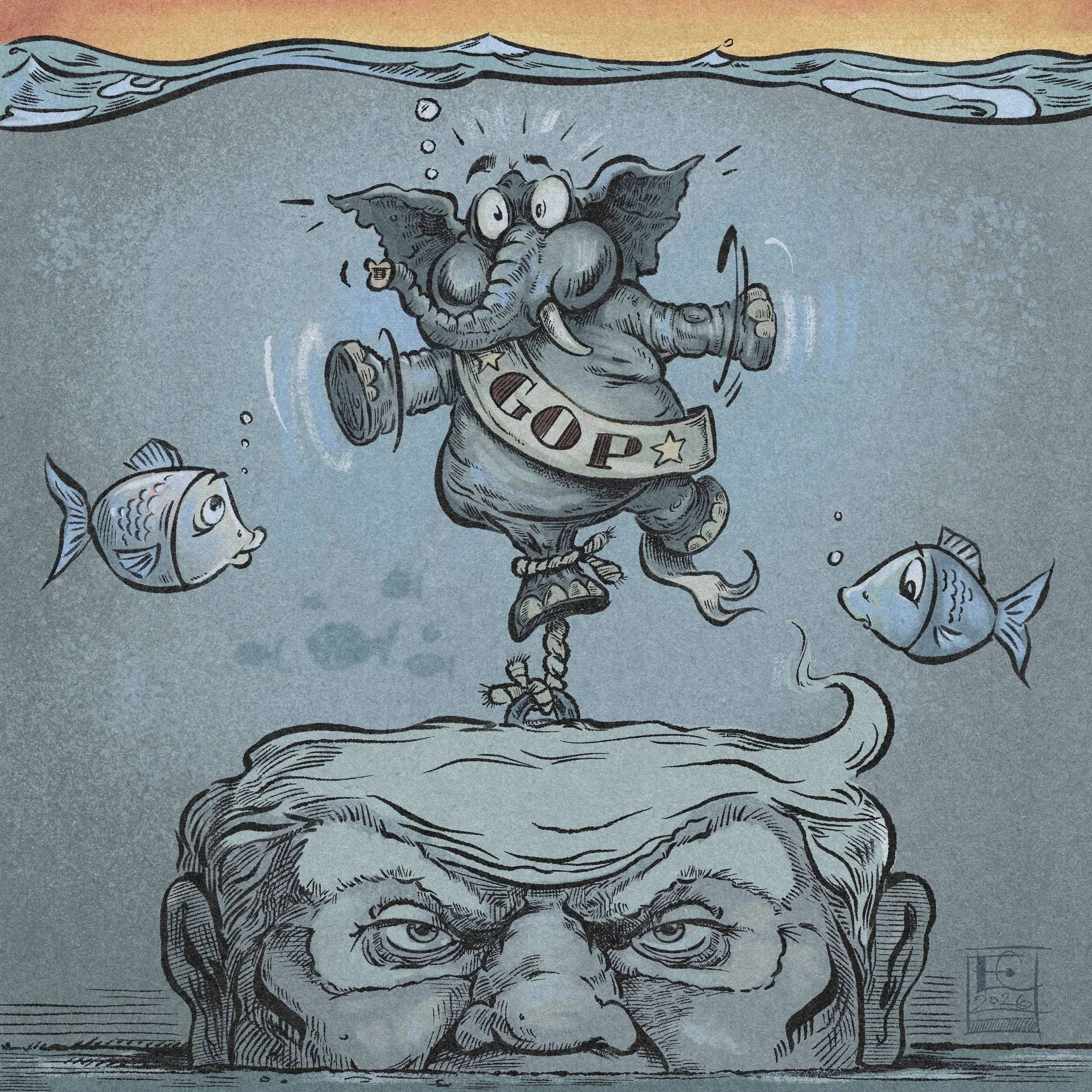 Trump Approval Threatens To Sink GOP