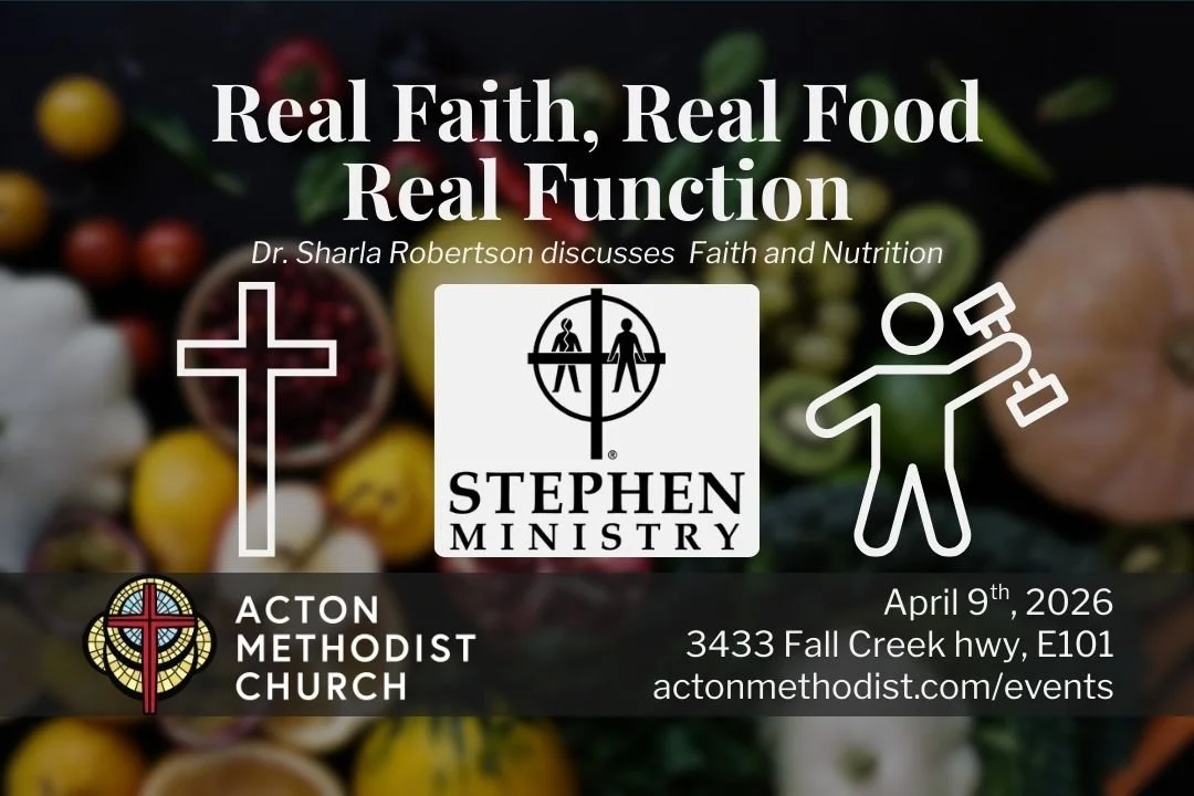 Real Faith, Real Food, Real Function