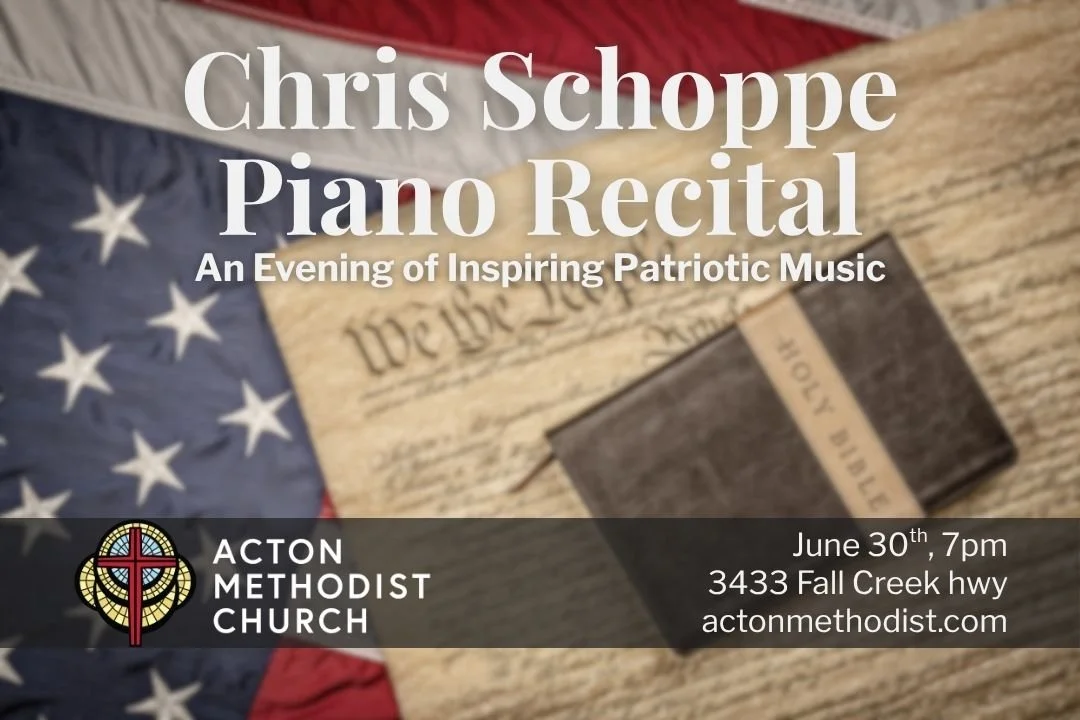 Chris Schoppe Piano Recital