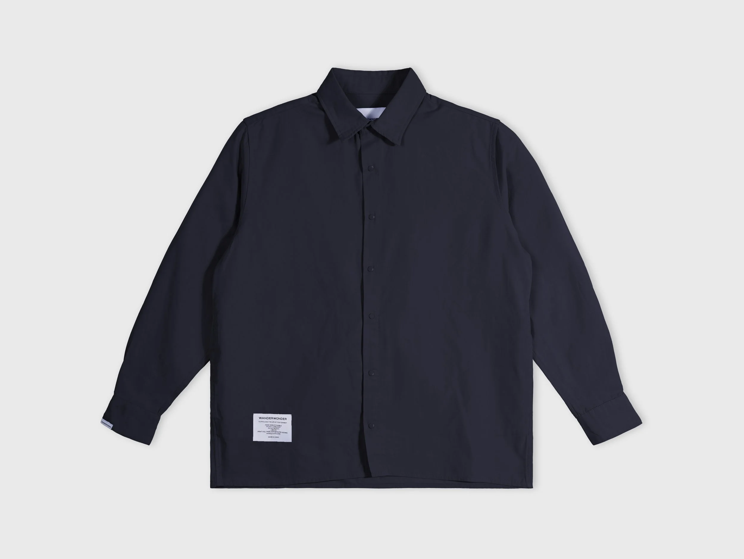 Long Sleeve OverShirt(Navy)
