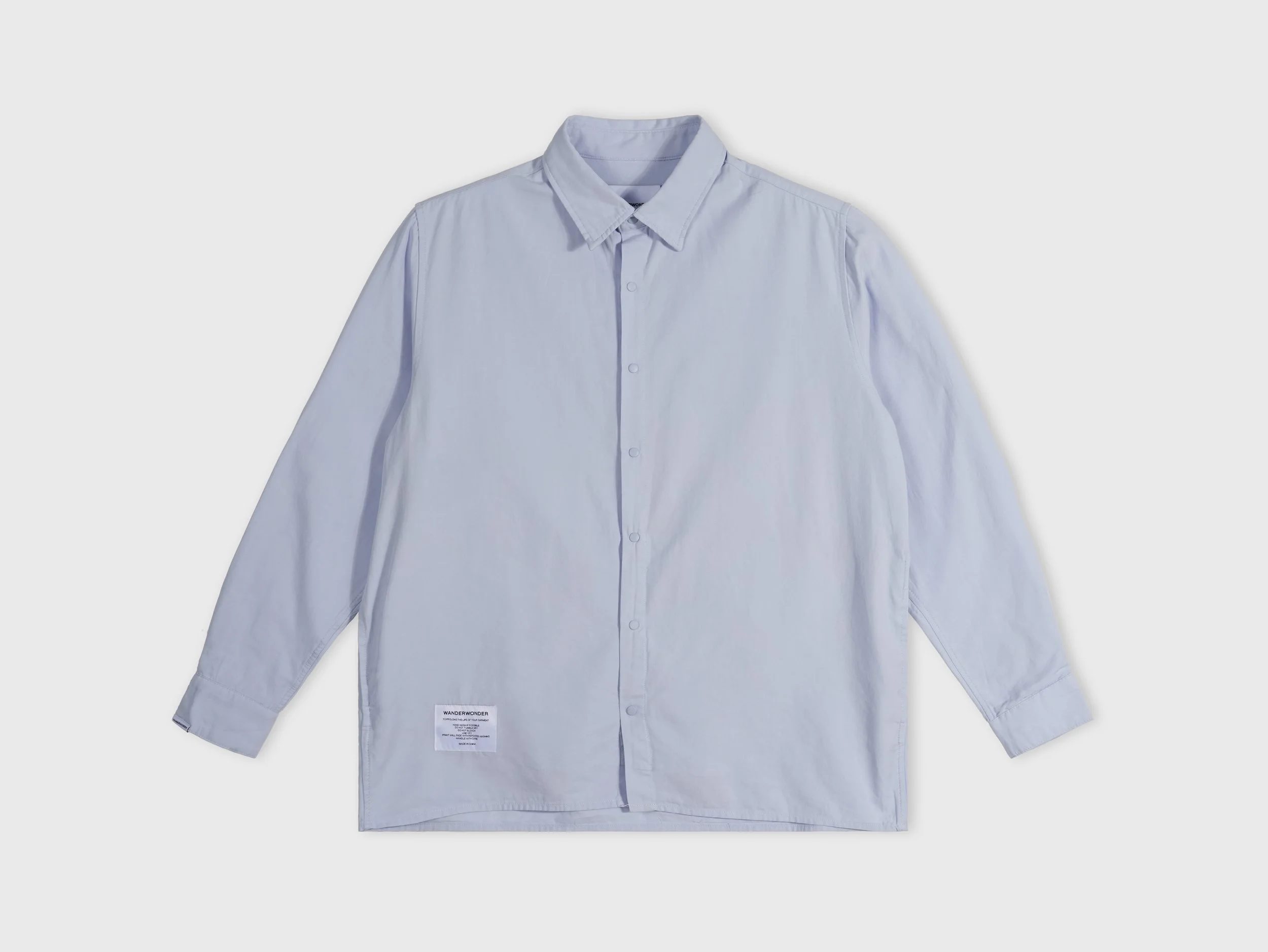 Long Sleeve OverShirt(Light Blue)