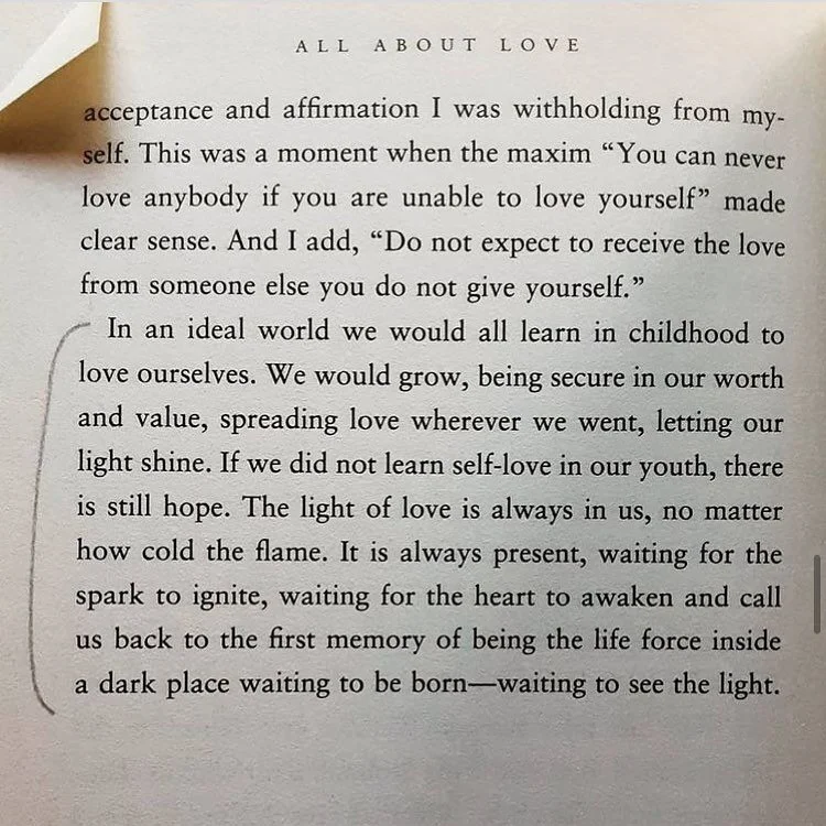 👆 #bellhooks #allaboutlove