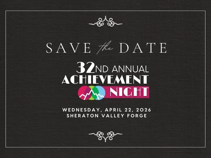 𝐓𝐡𝐞 𝐜𝐨𝐮𝐧𝐭𝐝𝐨𝐰𝐧 𝐢𝐬 𝐨𝐧! 🎉⁣⁣
⁣⁣
We&rsquo;re just under 6 months away from our 𝟑𝟐𝐧𝐝 𝐀𝐧𝐧𝐮𝐚𝐥 𝐀𝐜𝐡𝐢𝐞𝐯𝐞𝐦𝐞𝐧𝐭 𝐍𝐢𝐠𝐡𝐭 &mdash; happening 𝐀𝐩𝐫𝐢𝐥 𝟐𝟐, 𝟐𝟎𝟐𝟔 at the Sheraton Valley Forge 🏆⁣⁣
⁣⁣
Join us for an unforge