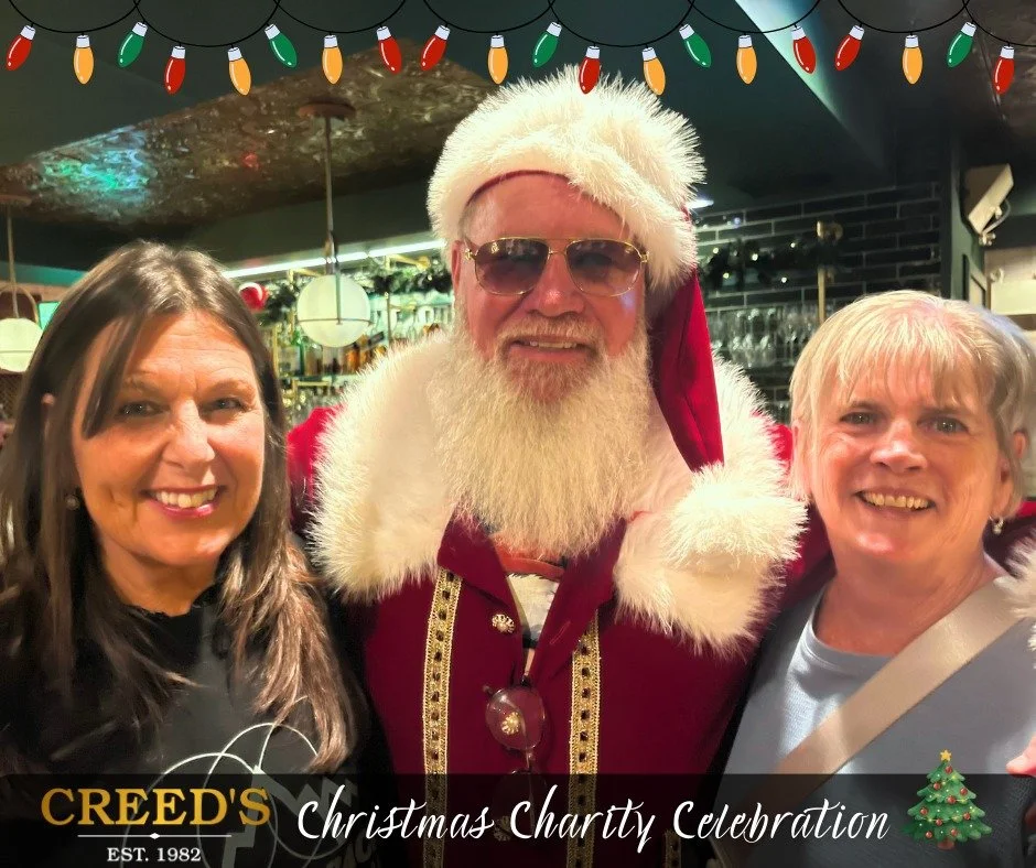 A huge THANK YOU to @creedsseafoodandsteaks  for two unforgettable nights of holiday giving! 🎄✨ Your generosity and partnership help fuel Fighting Back&rsquo;s mission and make a real impact in our community. We&rsquo;re honored to be part of this t