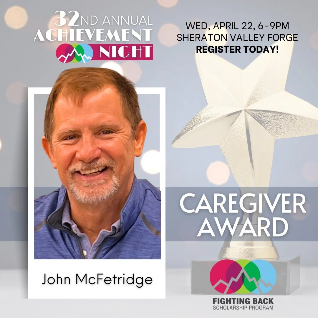 💙 𝐂𝐚𝐫𝐞𝐠𝐢𝐯𝐞𝐫 𝐇𝐨𝐧𝐨𝐫𝐞𝐞 𝐒𝐩𝐨𝐭𝐥𝐢𝐠𝐡𝐭: 𝐉𝐨𝐡𝐧 𝐌𝐜𝐅𝐞𝐭𝐫𝐢𝐝𝐠𝐞 💙⁣
⁣
As Phoenix&rsquo;s caregiver, advocate, and biggest supporter, John has built his life around helping his daughter experience not just care, but joy, purpose