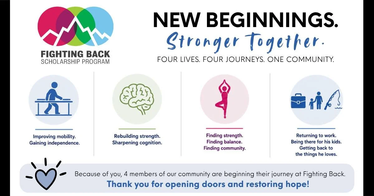 Because of 𝐘𝐎𝐔, four more lives are beginning their journey at Fighting Back. 💙⁣⁣
⁣⁣
At this year's Annual Achievement Night, our community came together in an incredible way. Thanks to your generosity, 𝐰𝐞 𝐡𝐚𝐯𝐞 𝐨𝐟𝐟𝐢𝐜𝐢𝐚𝐥𝐥𝐲 𝐜𝐥𝐞𝐚