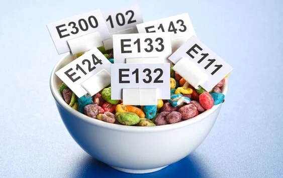 Allergy to food additives