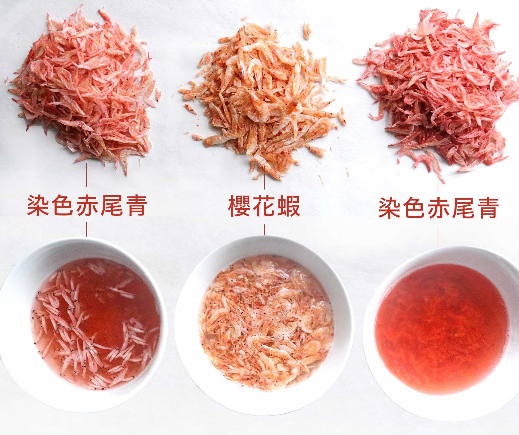 真假櫻花蝦怎麼分？染色蝦一招現形 仿冒蝦標示不清走法律邊緣