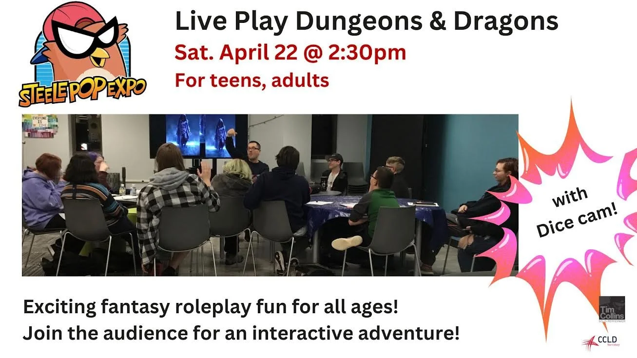 Live Play D&amp;D game for teens!