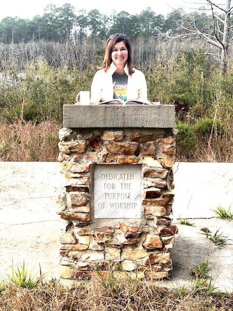  Nice little outdoor church area at Laura S. Walker State Park. I also picked up a lovely book at the free library.  