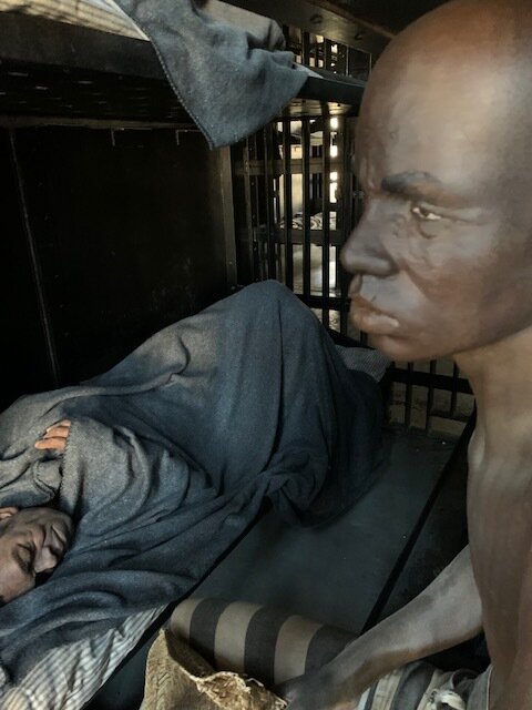  Very realistic images of the misery experienced by the prisoners of  Old Jail.   