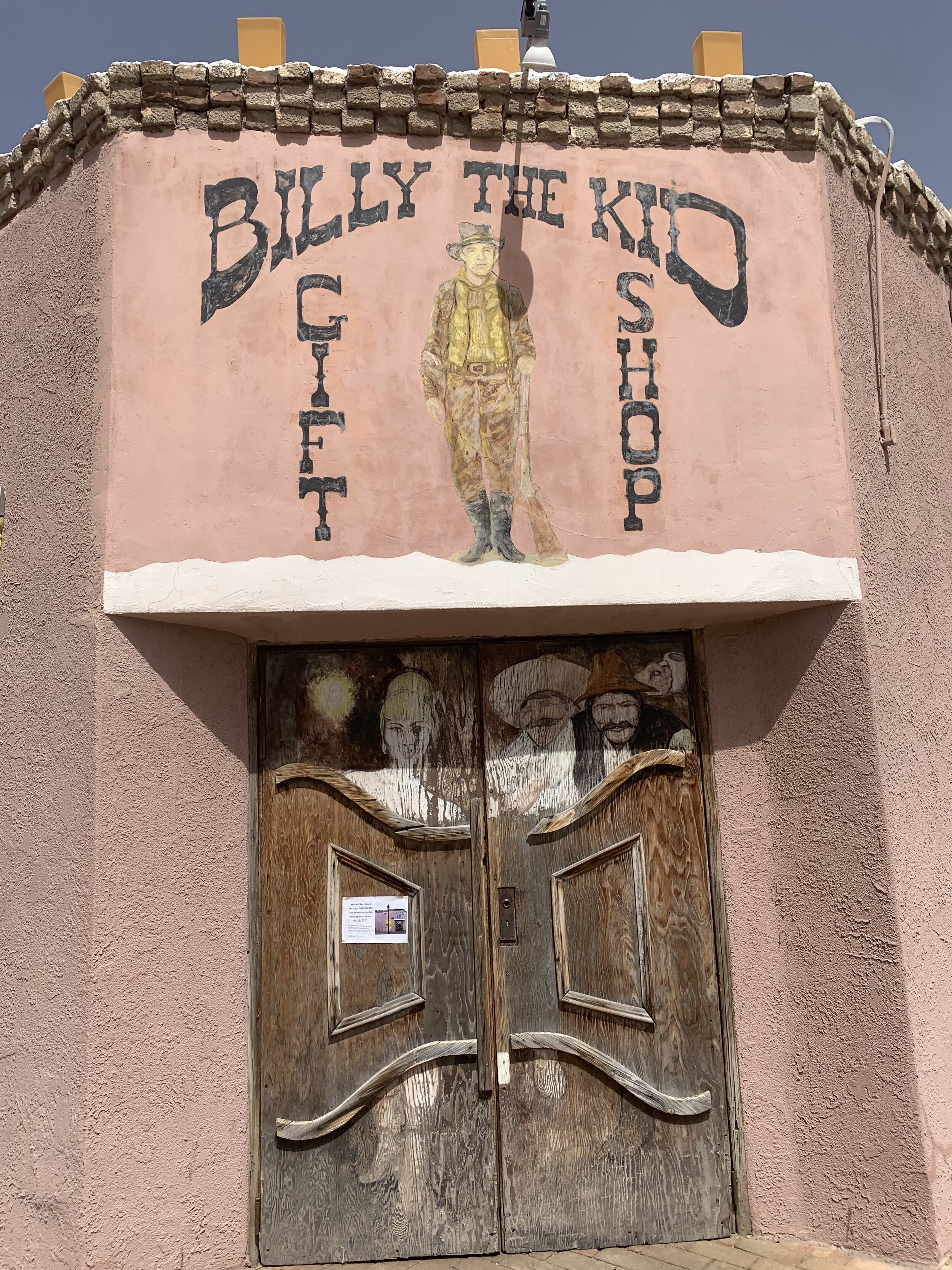  This building in Mesilla is where William McCarty, aka  Billy the Kid  was tried, convicted of murder, and was sentenced to hang. Before he was hanged, he escaped from jail, killing two sheriff's deputies, and evading capture for more than two month