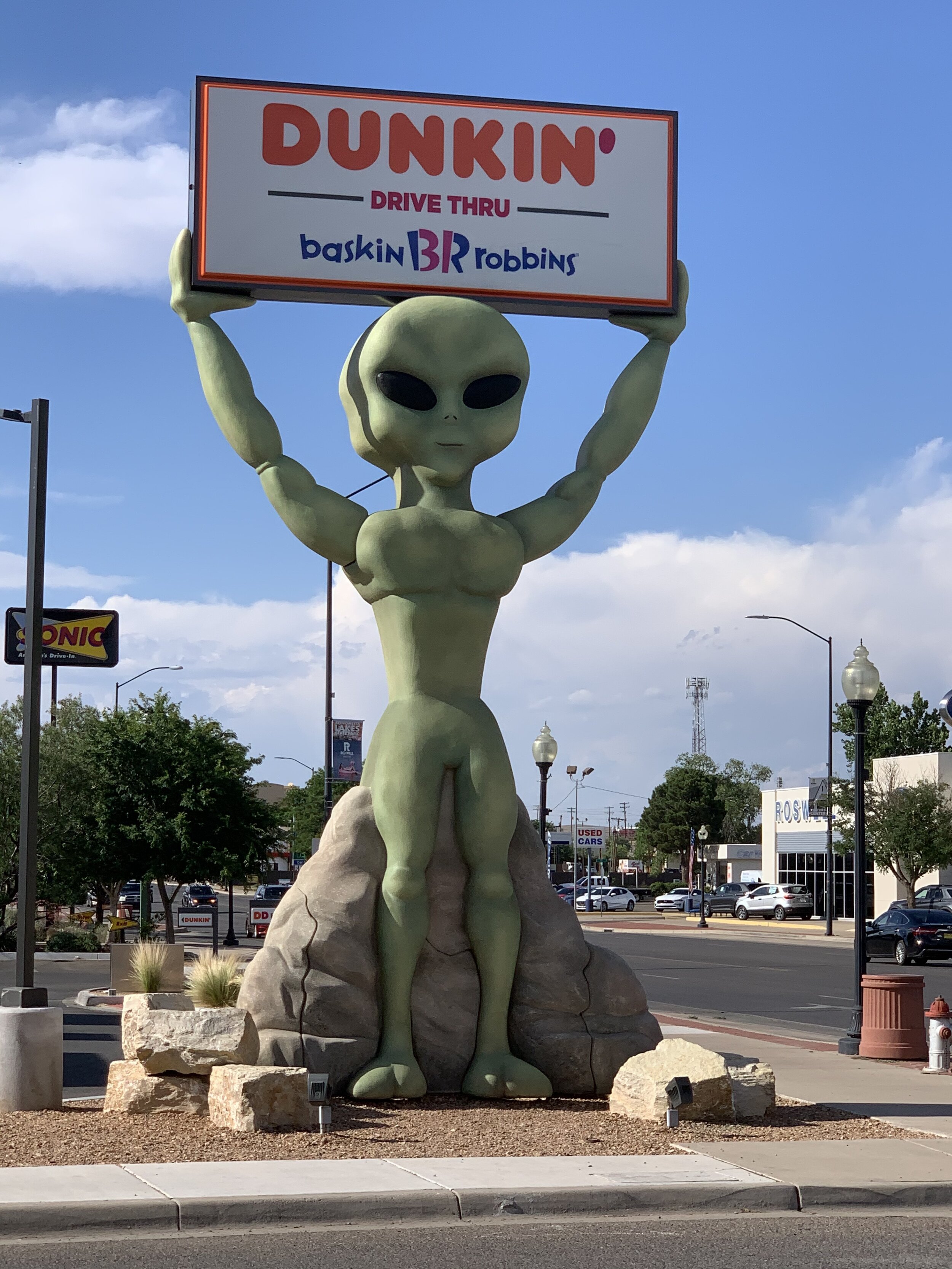  The whole town of Roswell takes their alien heritage very seriously! 
