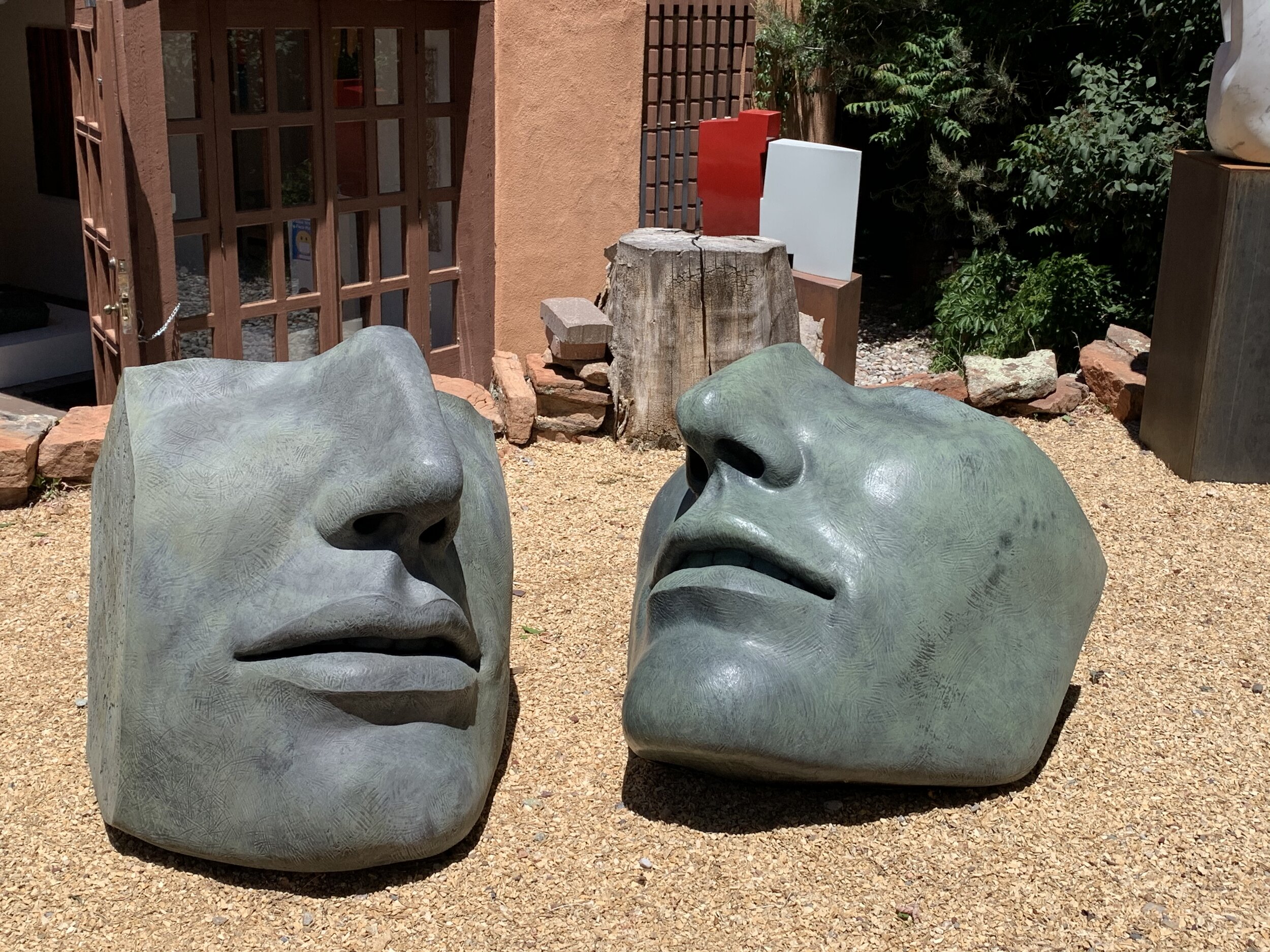  Santa Fe, New Mexico had a very different and sophisticated vibe. We walked down the famous Canyon Road and enjoyed all the outdoor art. With more than 250 art galleries, this town is sure to please anyone with an appreciation of visual arts.  