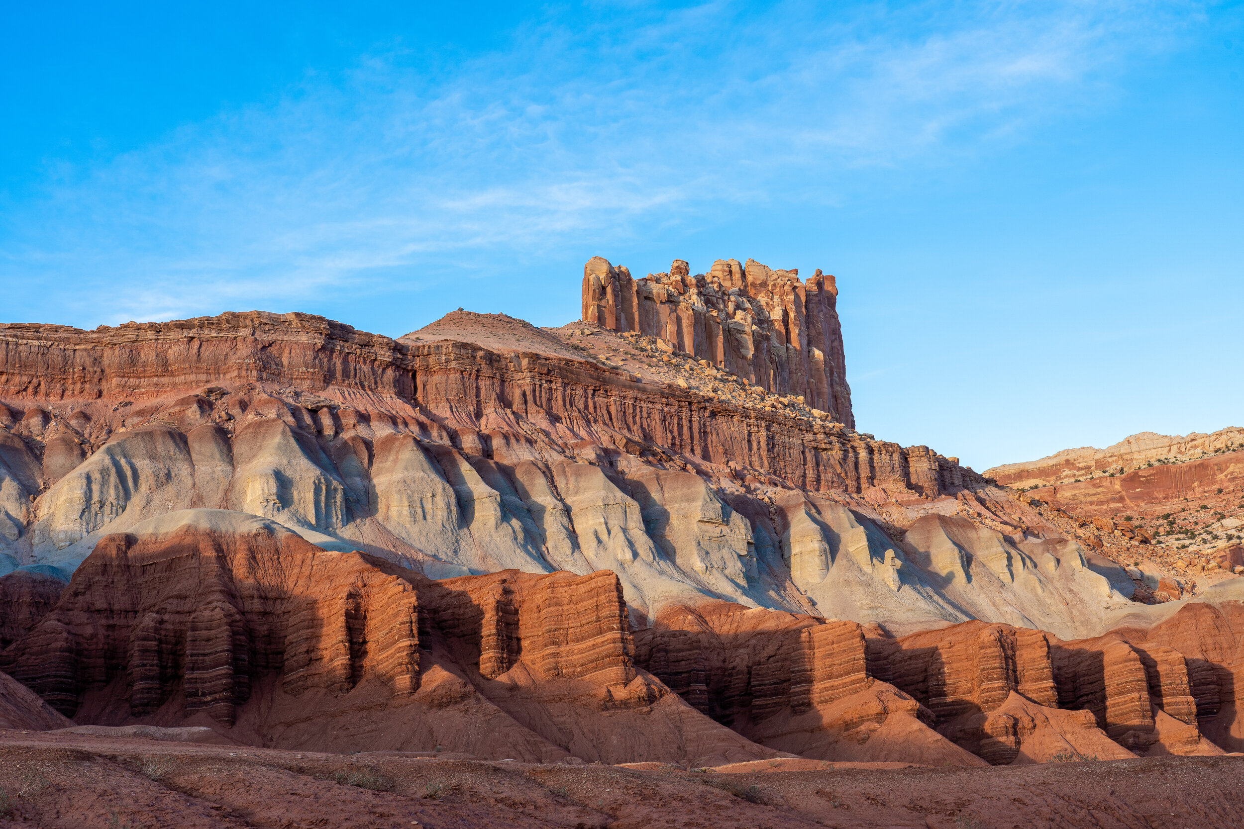  Craig took this beautiful picture of Castle Rock in  Capitol Reef NP.  