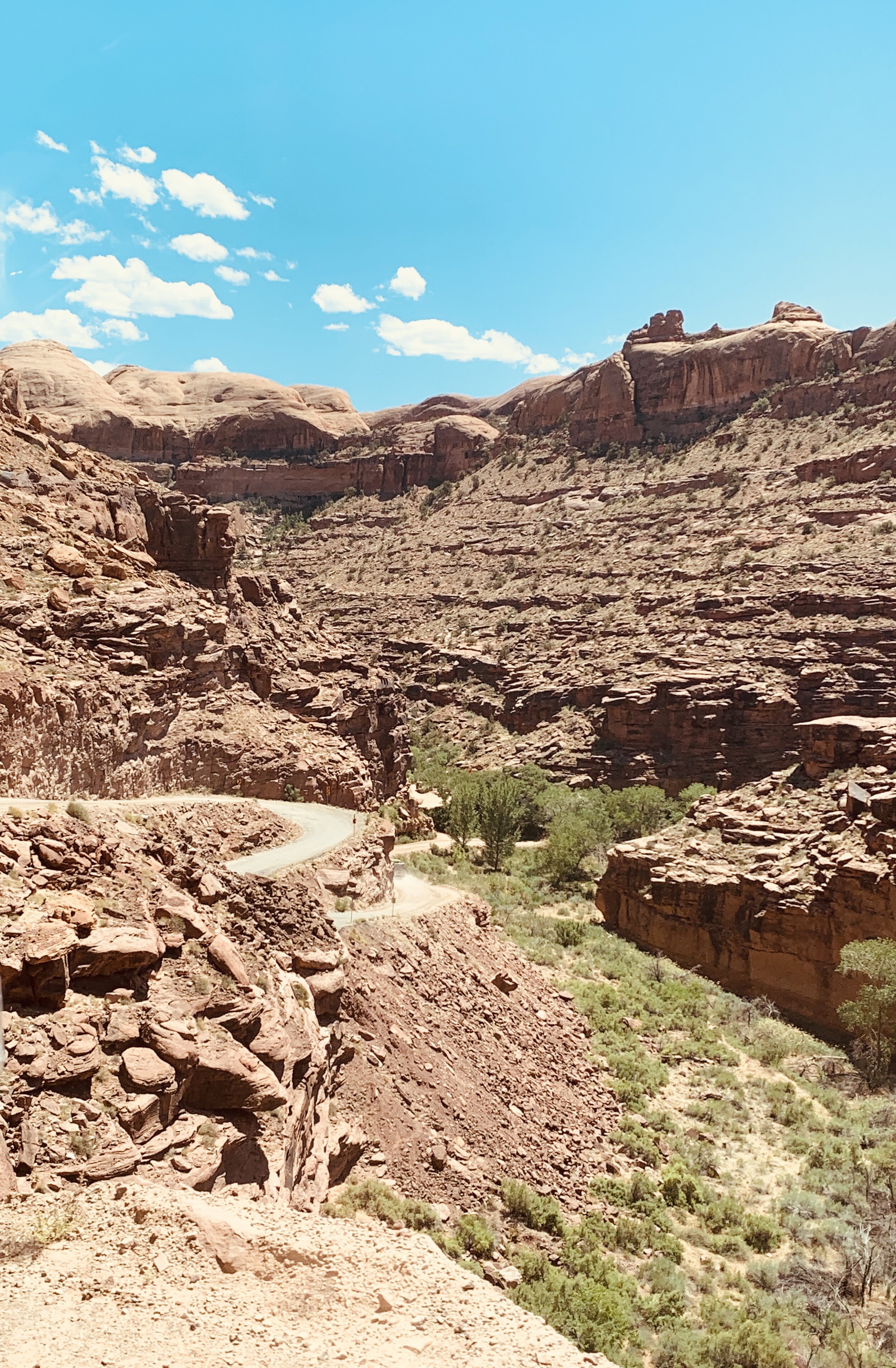 Our quest to reach Hurrah Pass in Moab was not an easy one. 
