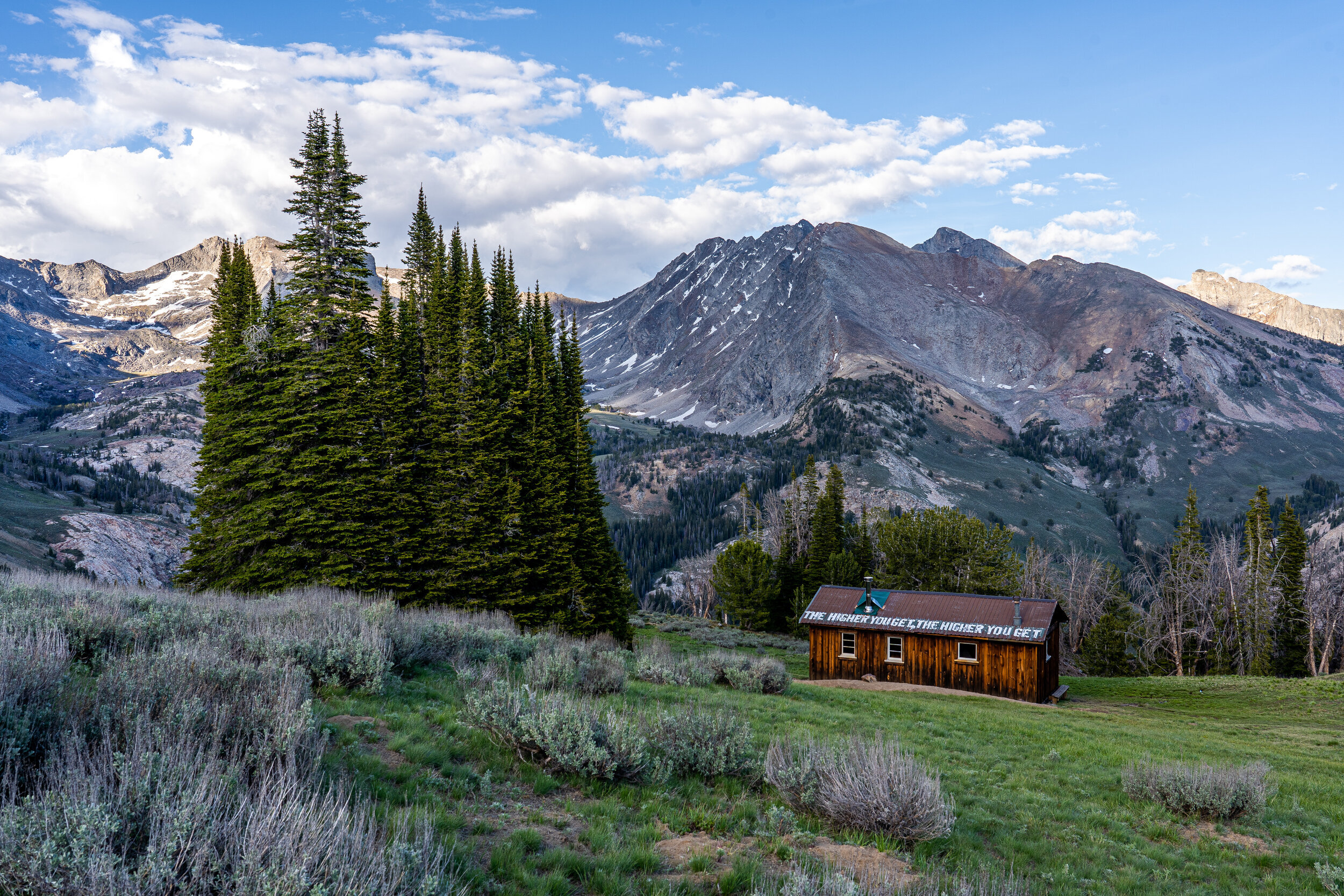    The Higher You Get, The Higher You Get   This first-come, first-served cabin in the area is open for any group of hikers to stay overnight. Craig found the door unlocked and instructional notes hung everywhere for managing the amenities, including