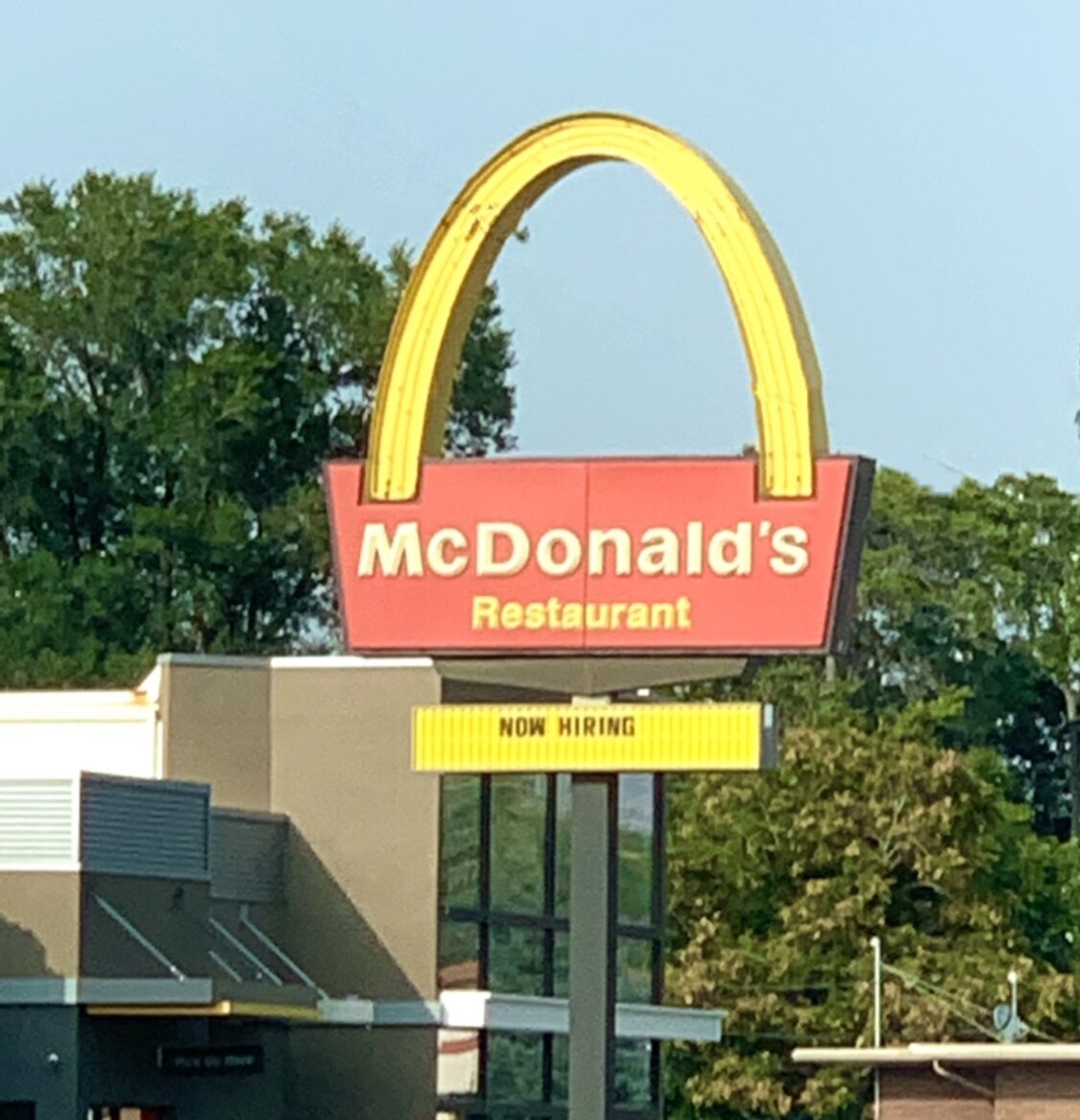  The final wonder of our Colorado excursion was this  one-arched McDonalds  sign in Montrose. McDonald’s opened its first restaurant in San Bernardino, California in 1940, and quickly became a fast-food chain that has expanded into 119 countries and 