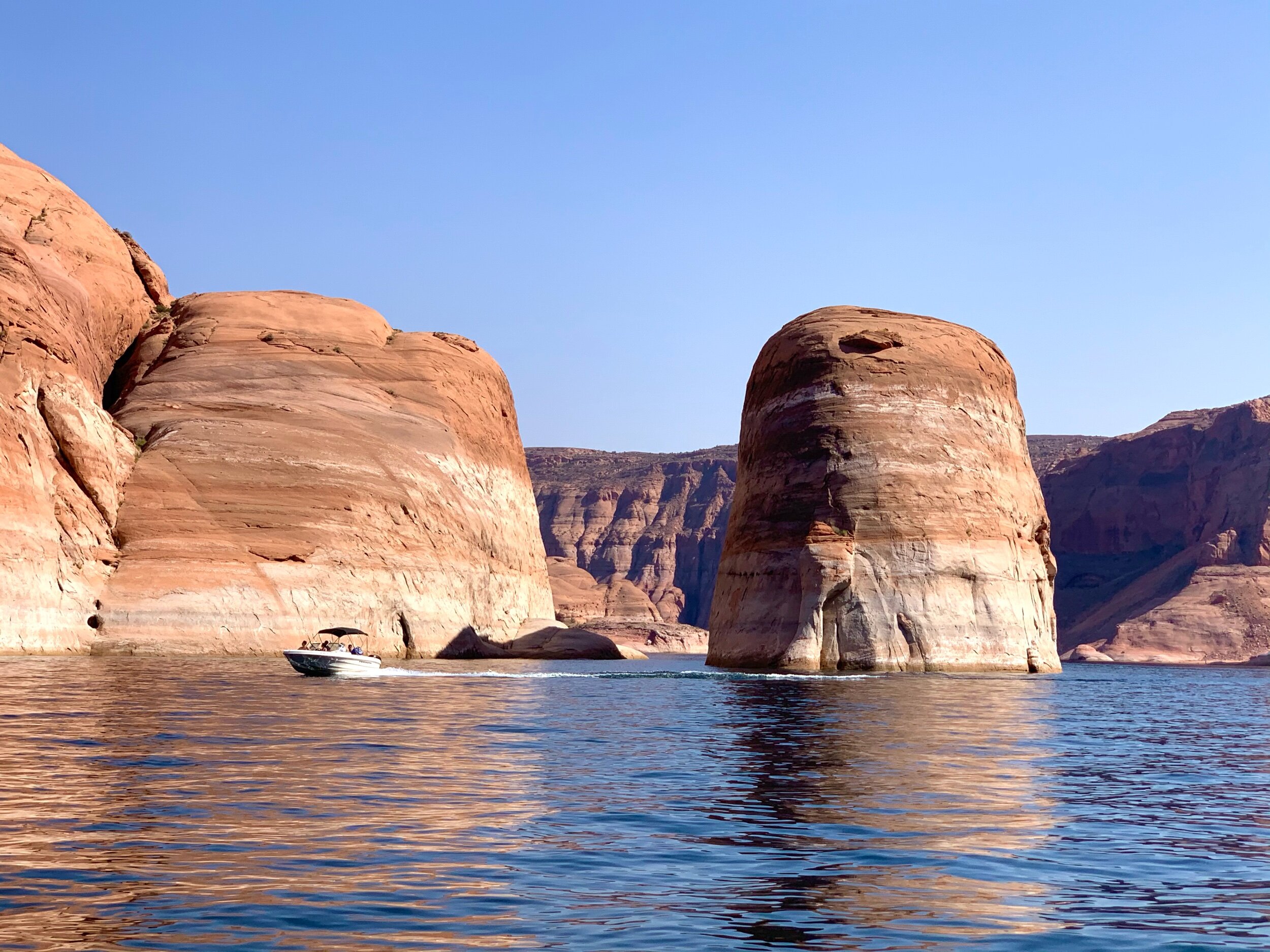  Lake Powell/Glen Canyon National Recreation Area  is a beautiful manmade reservoir on the Colorado River. 