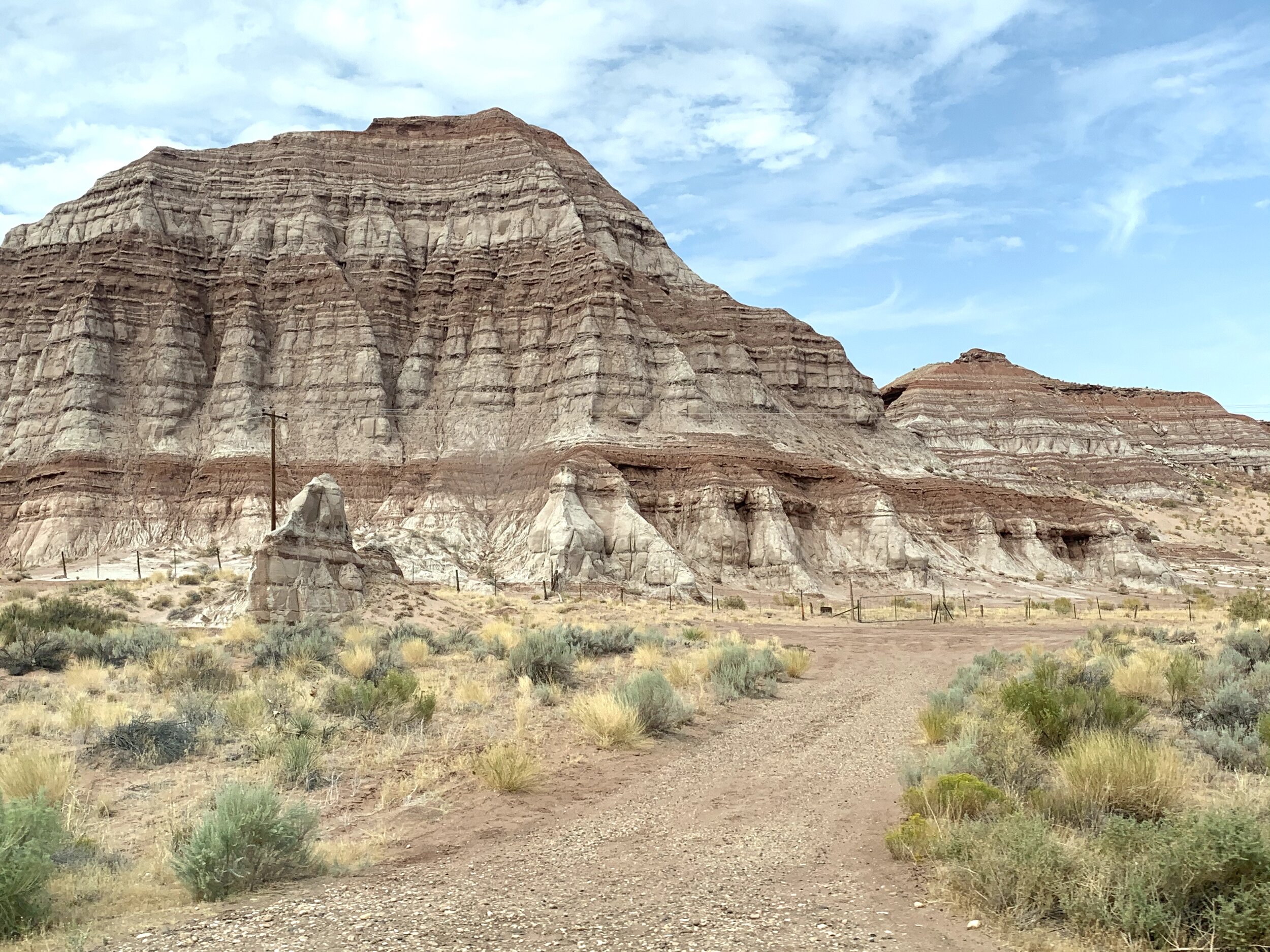  We drove along the fringes of  Grand Staircase-Escalante National Monument in southern Utah  while en route to our next destination. We didn’t get to see some of the more popular attractions here, but we highly recommend looking it up and visiting t