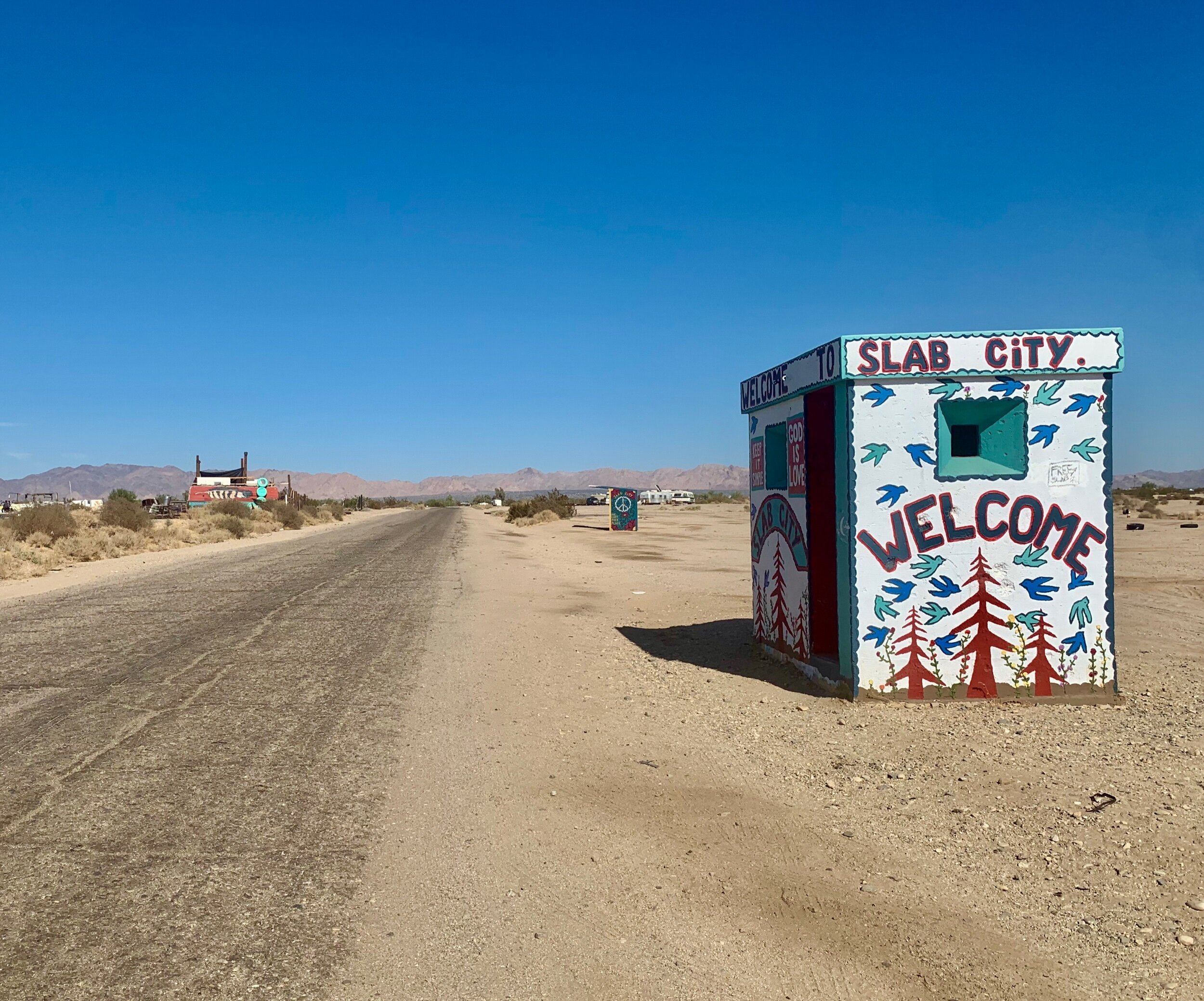  If you thought the last two places were odd, you haven't seen anything yet. Meet  Slab City ,  “ The Last Free Place.”   