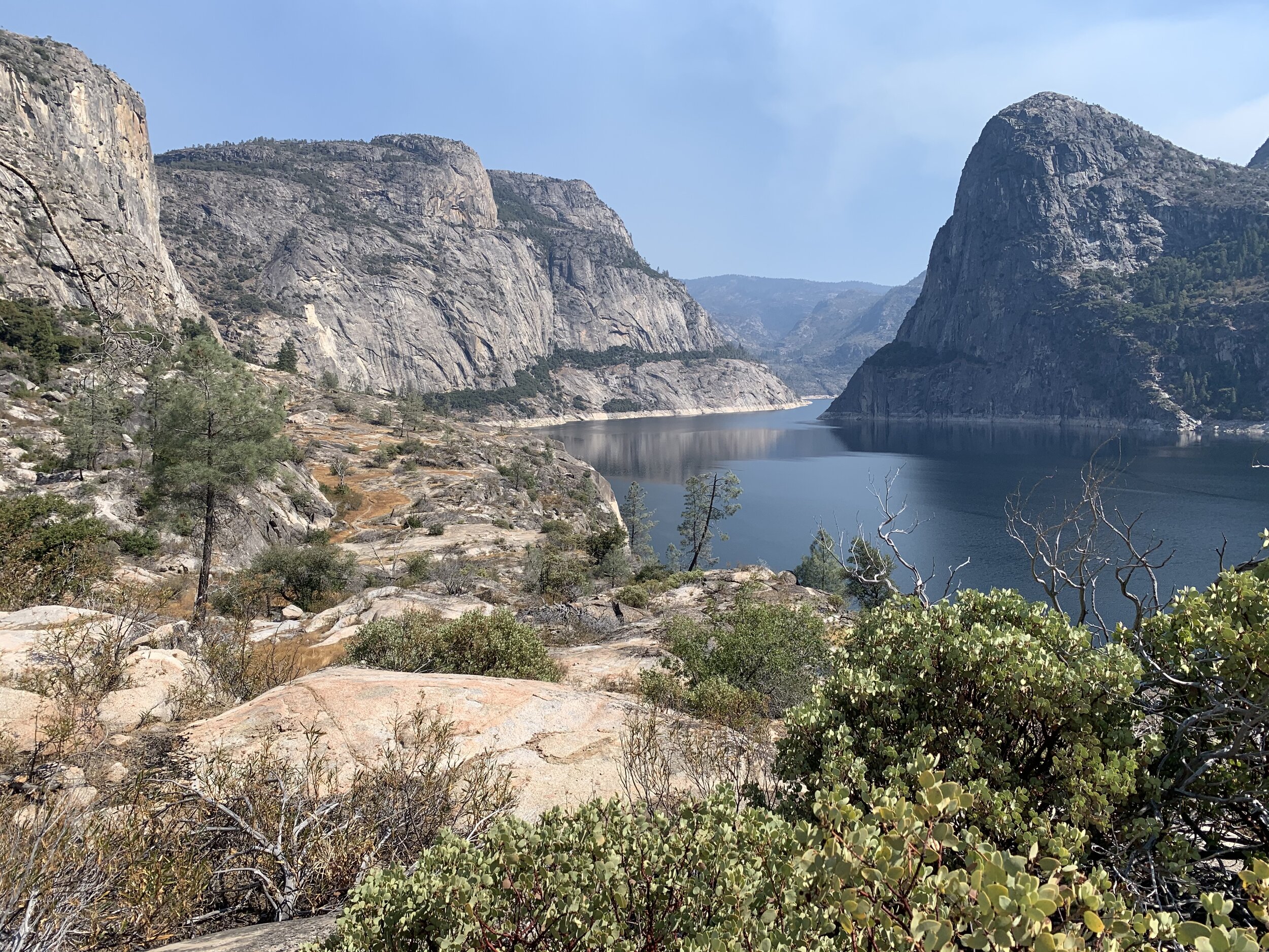  Although equally as beautiful, very few of Yosemite National Park’s visitors take the time or trouble to visit the remote area of the  Hetch Hetchy Reservoir . The entrance to this area is miles out of the way and is therefore known to be a calm and