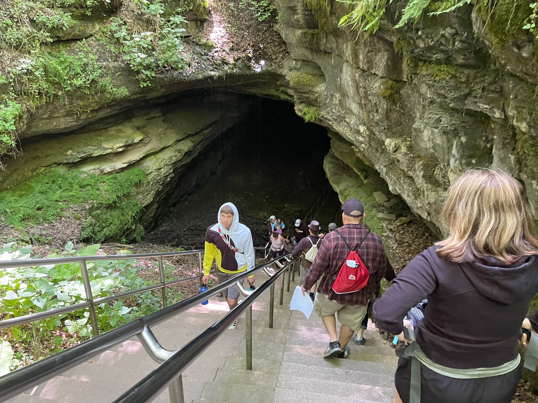   Mammoth Cave National Park  has been one of the highlights so far! Who knew the largest cave system in the WORLD is right here in Kentucky? The Mammoth Cave network consists of over 400 miles of caves, and they are still discovering more. This main