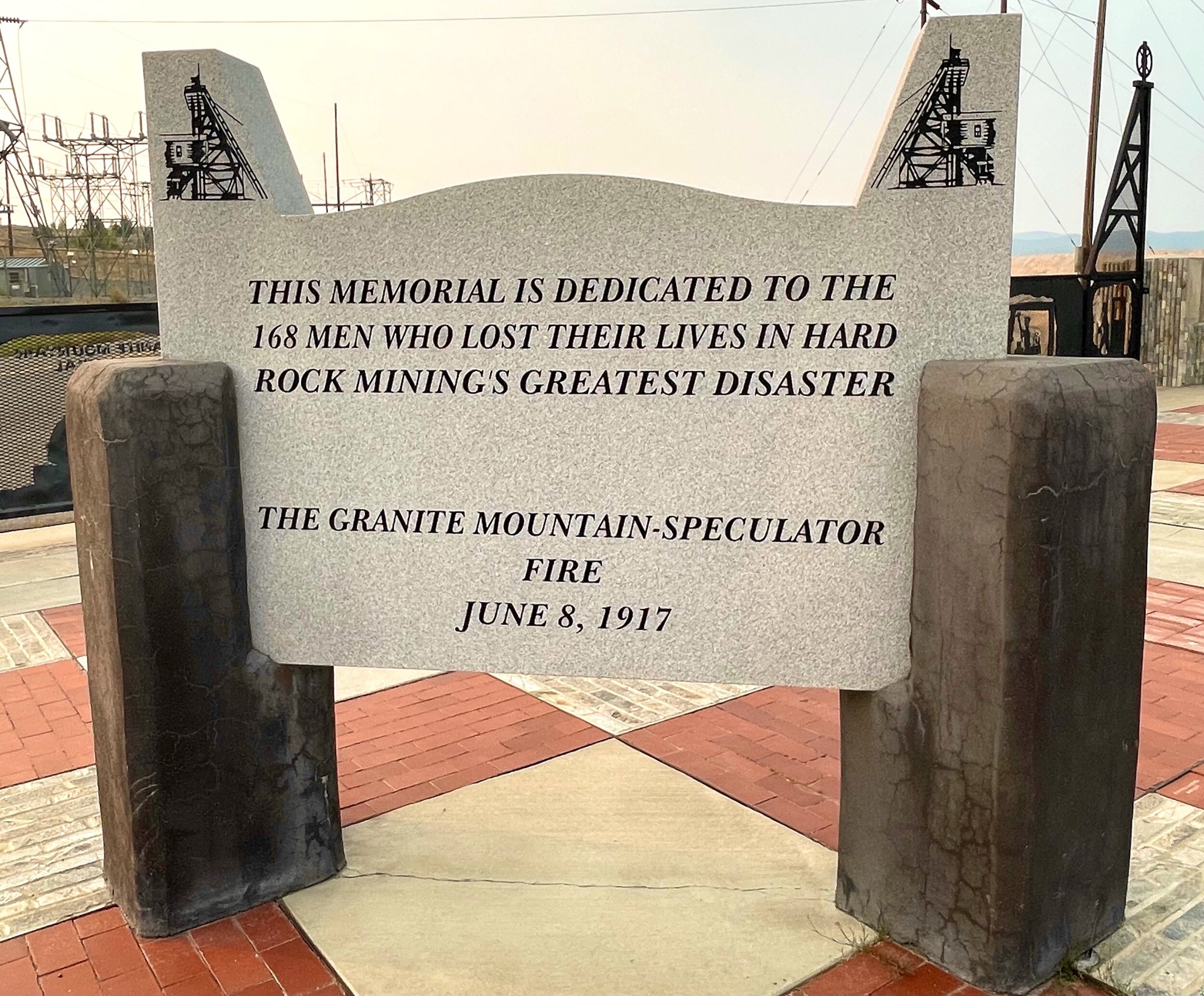  Butte is extremely proud of its mining heritage and honorably memorializes copper miners that died during the tragic  Granite Mountain/Speculator Mine disaster  of June 8, 1917. A fire started when a worker's lantern ignited a cable that led deep in