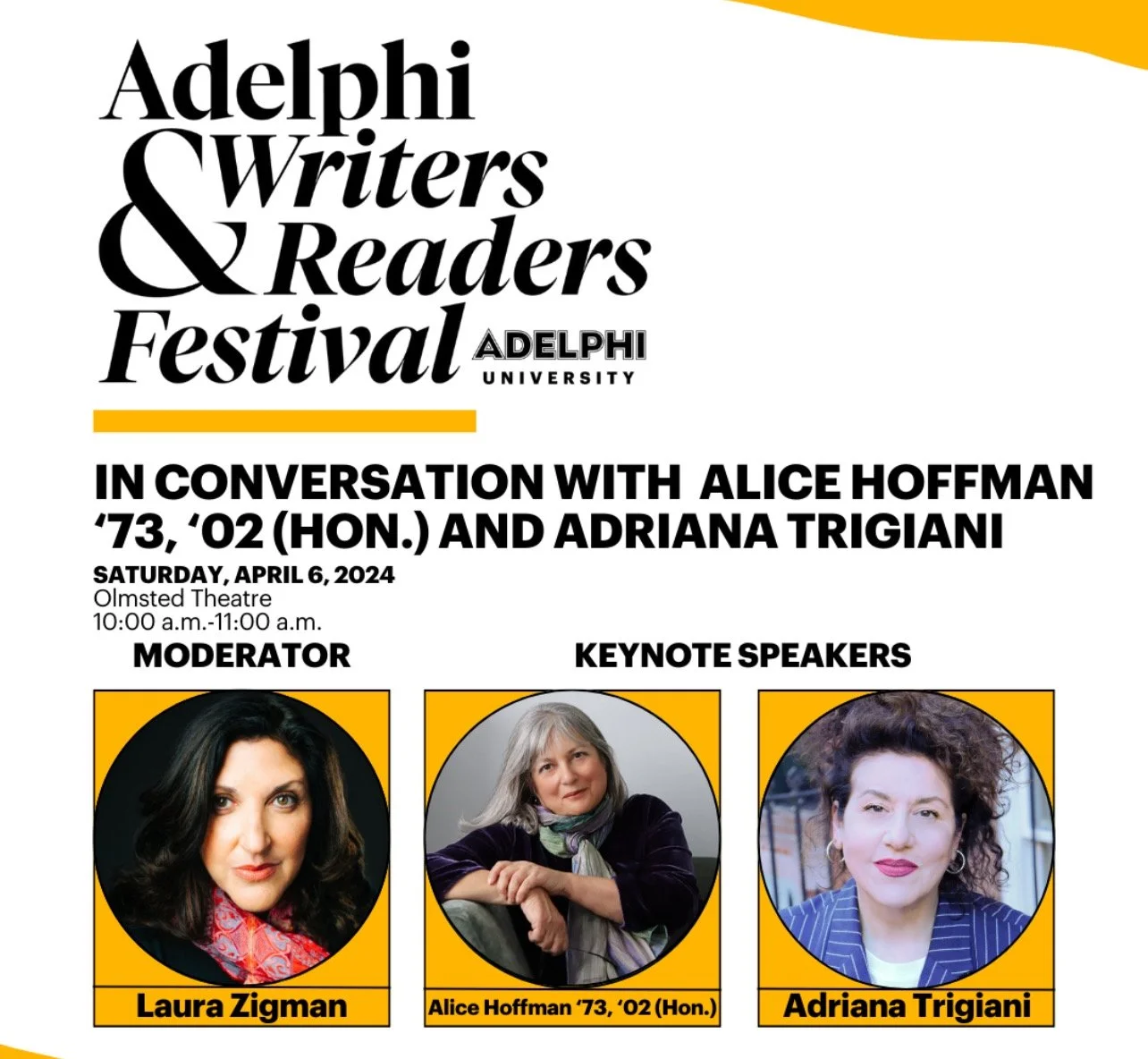 Adelphi University's Writer's and Readers Festival