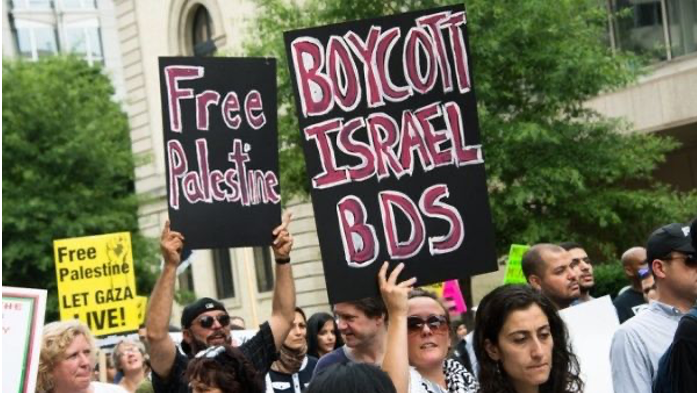 Protestors Support BDS