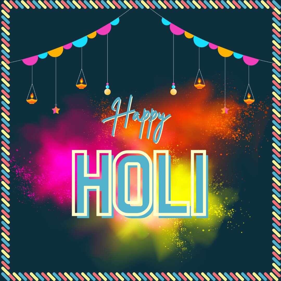 Happy Holi to our community members who celebrate! This Hindu holiday is celebrated as the Festival of Colour, Love, and Spring, marking the beginning of the new season after a long winter, symbolic of the triumph of good over evil. 
#holi #holifesti