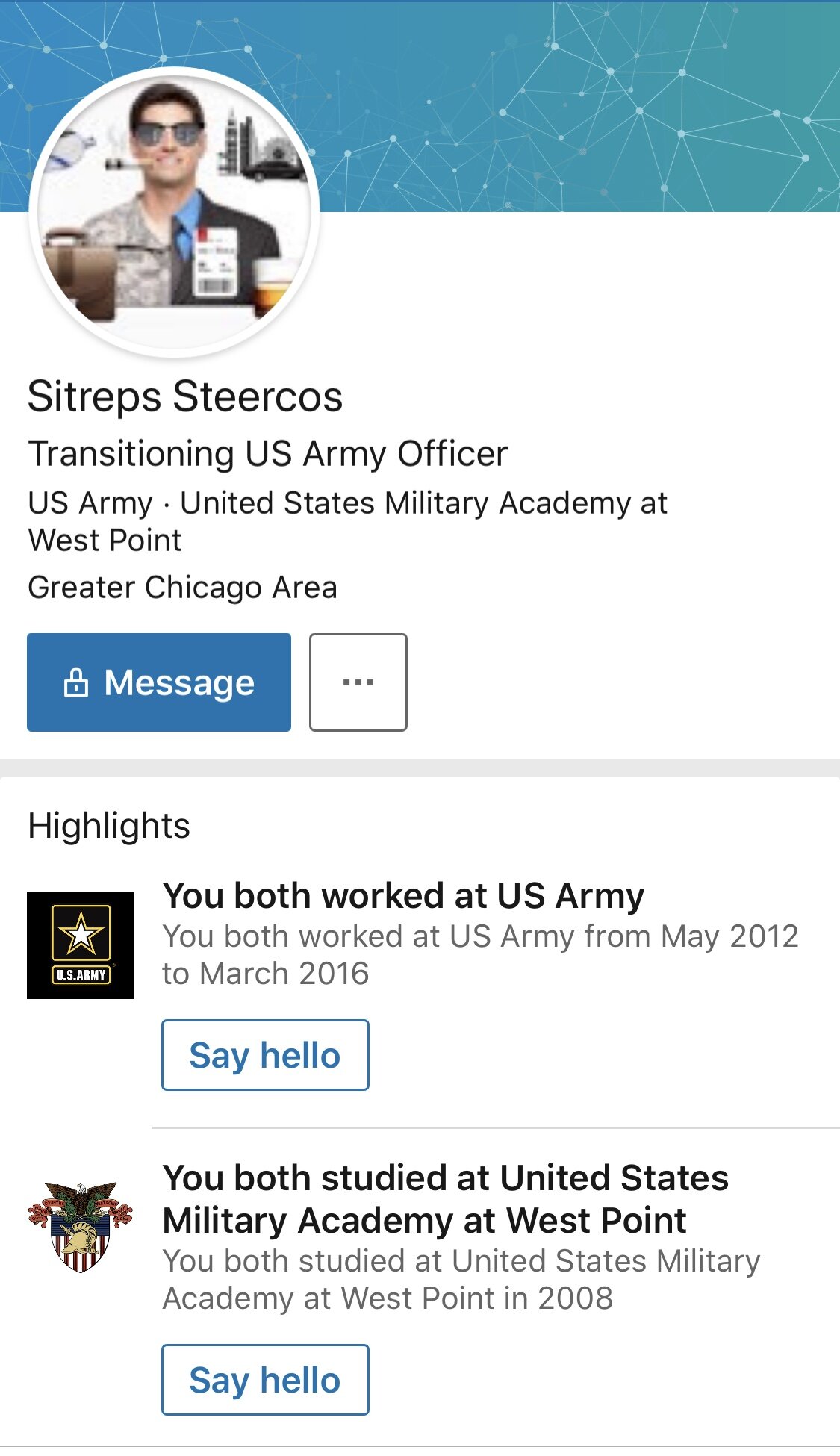 LinkedIn Etiquette — Post Military Career Options