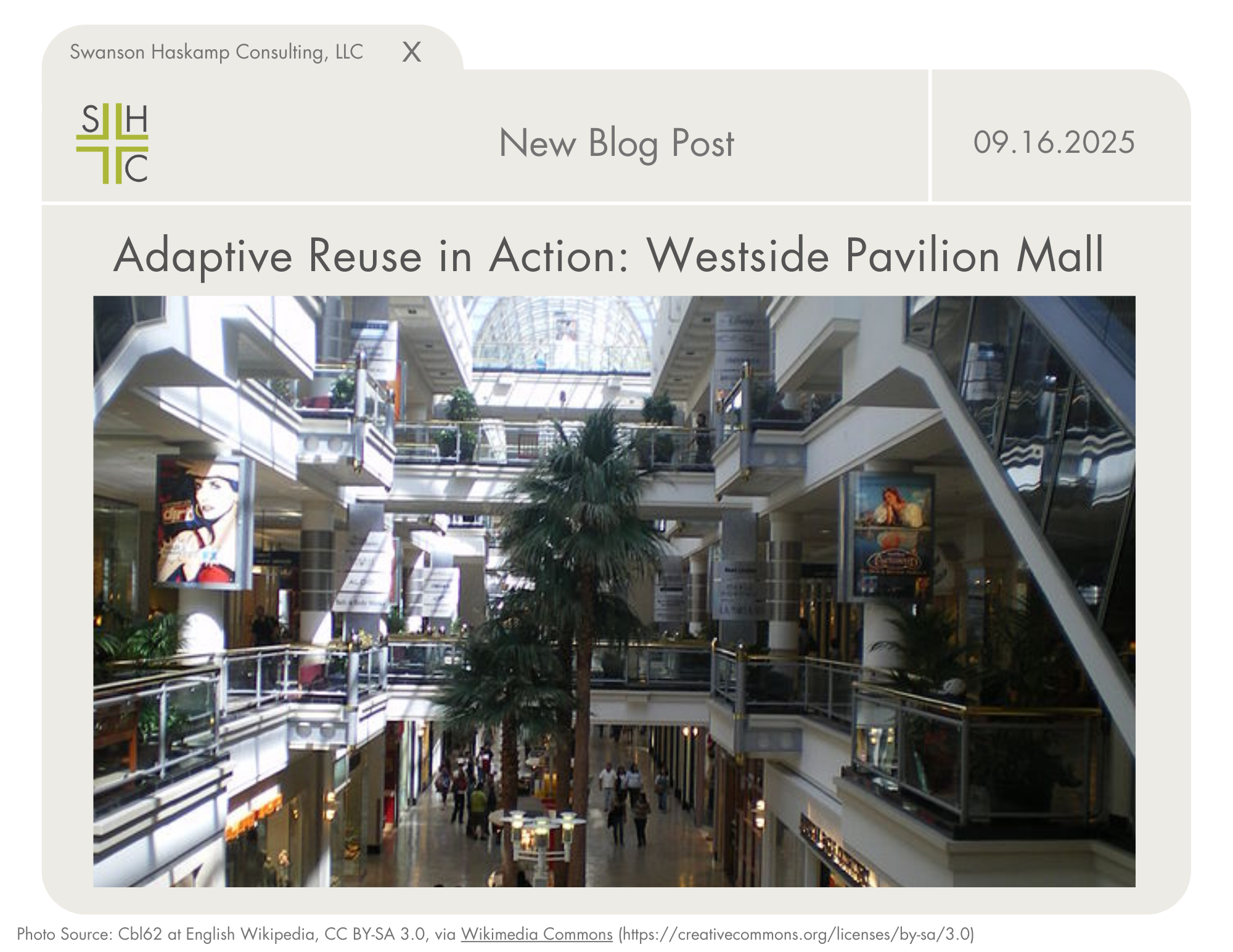 Adaptive Reuse in Action: Westside Pavilion Mall