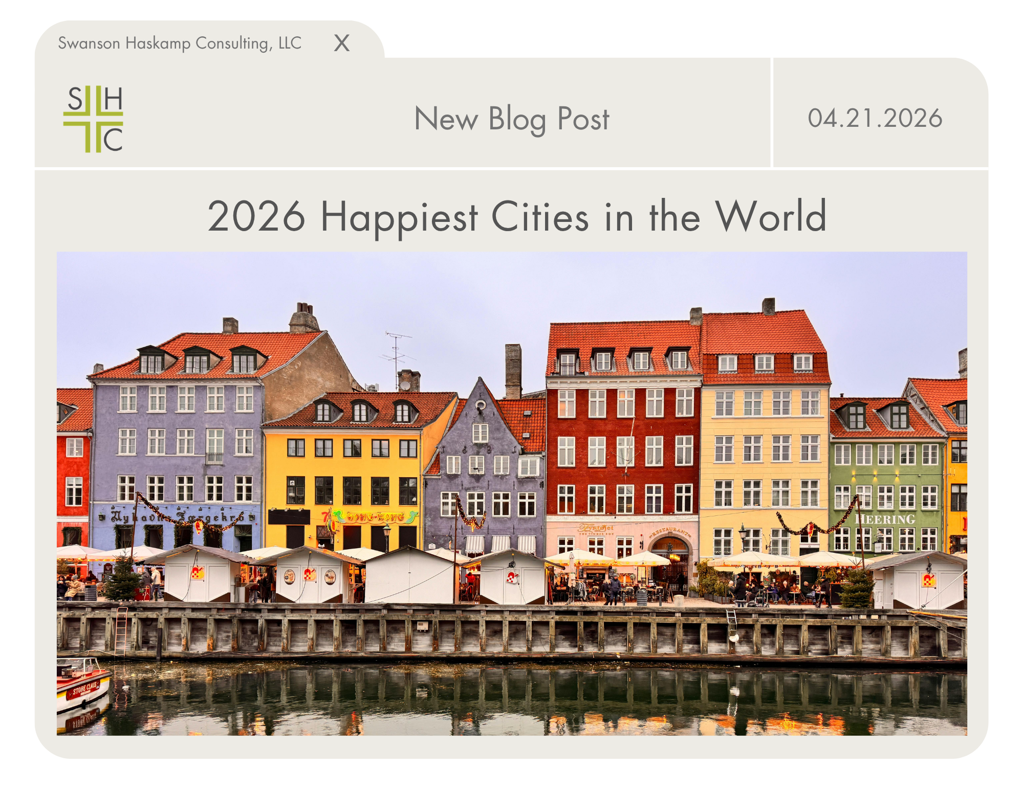 2026 Happiest Cities in the World