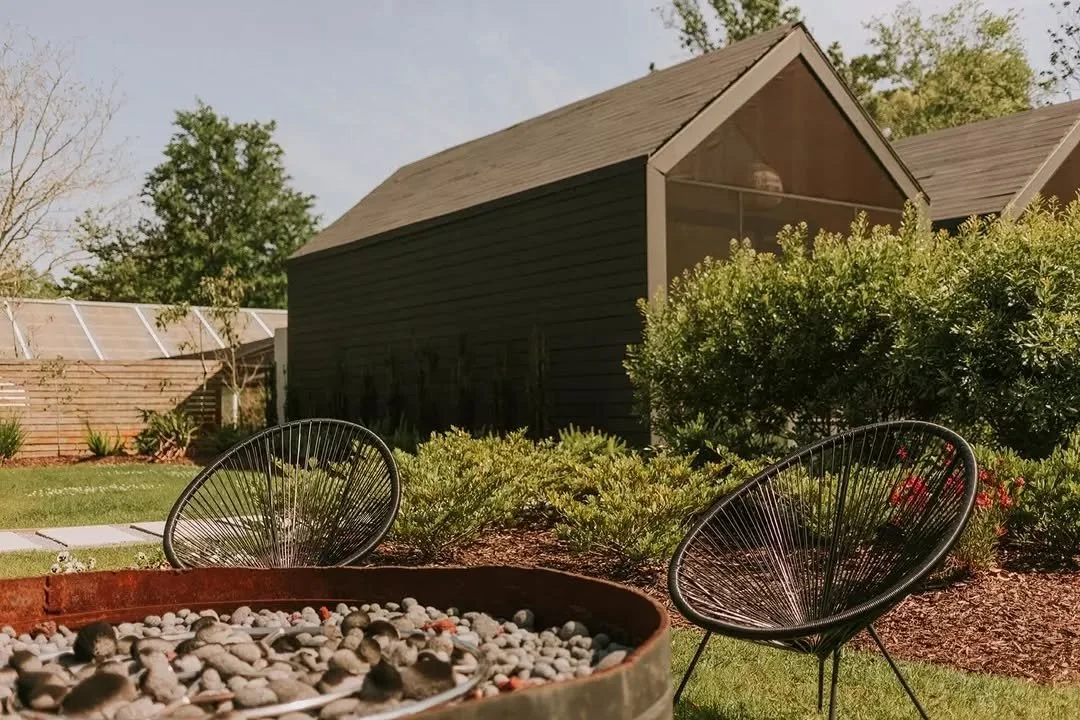 Turn your Beatnik getaway into a fireside retreat. 
Starry skies, crisp nights, and all the cozy feels this holiday season.