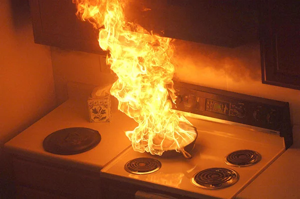 Kitchen Fires Spark Fire Safety Reminder