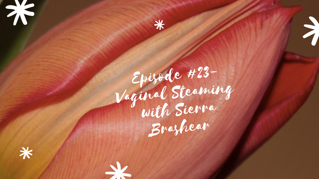 Episode #23- Vaginal Steaming   with Sierra Brashear