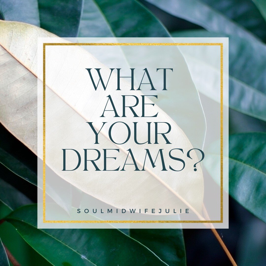 What is your dream?

I remember sitting in a women's circle several years ago, when the facilitator asked us, 

&quot;What is your dream? What does your heart, your soul whisper to you?&quot;

I looked around at 12 other faces in that circle and saw 